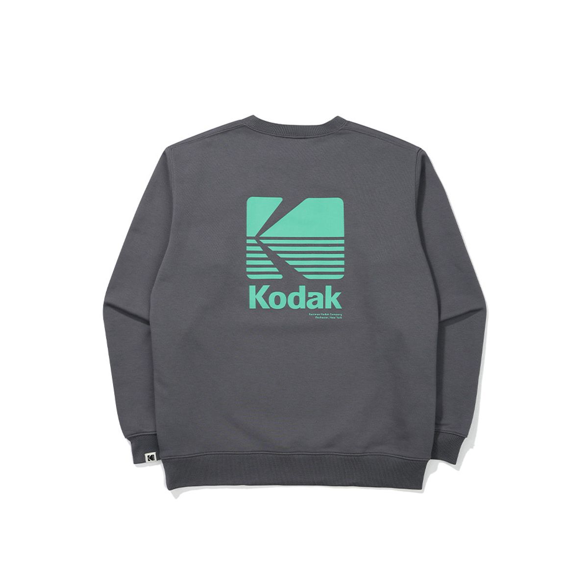 코닥(KODAK) 모노그램 레귤러핏 맨투맨 GREY