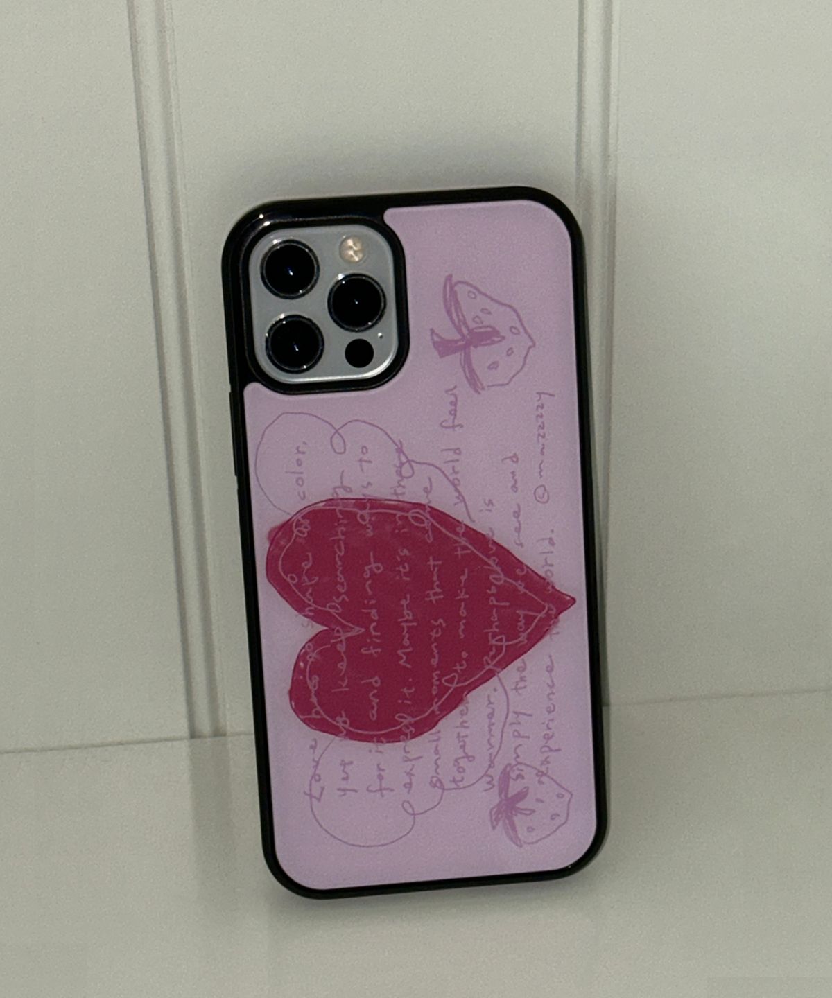 마찌(MAZZZZY) [Magsafe]Shape of Love glass case