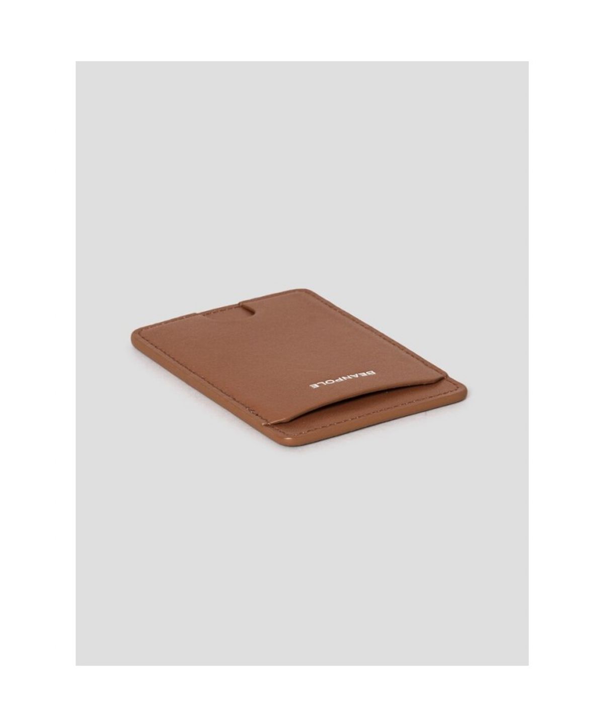 빈폴 액세서리(BEANPOLE ACCESSORY) 매일 마그네틱 카드지갑 (아이폰) - 브라운