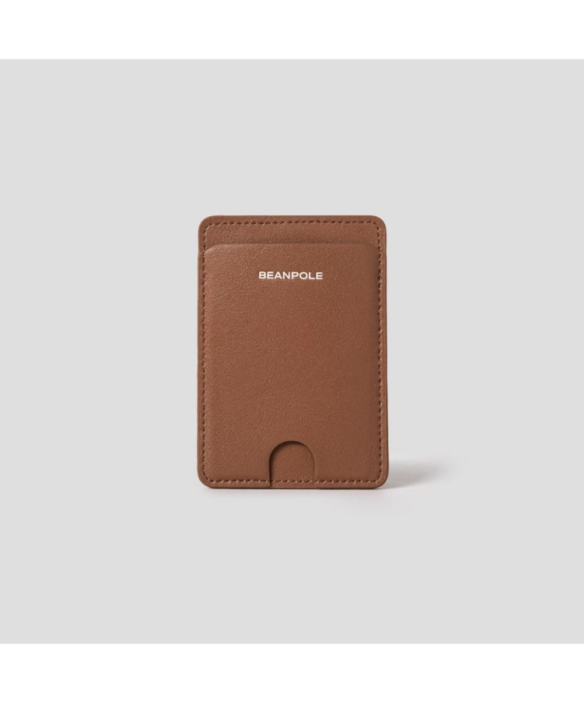 빈폴 액세서리(BEANPOLE ACCESSORY) 매일 마그네틱 카드지갑 (아이폰) - 브라운