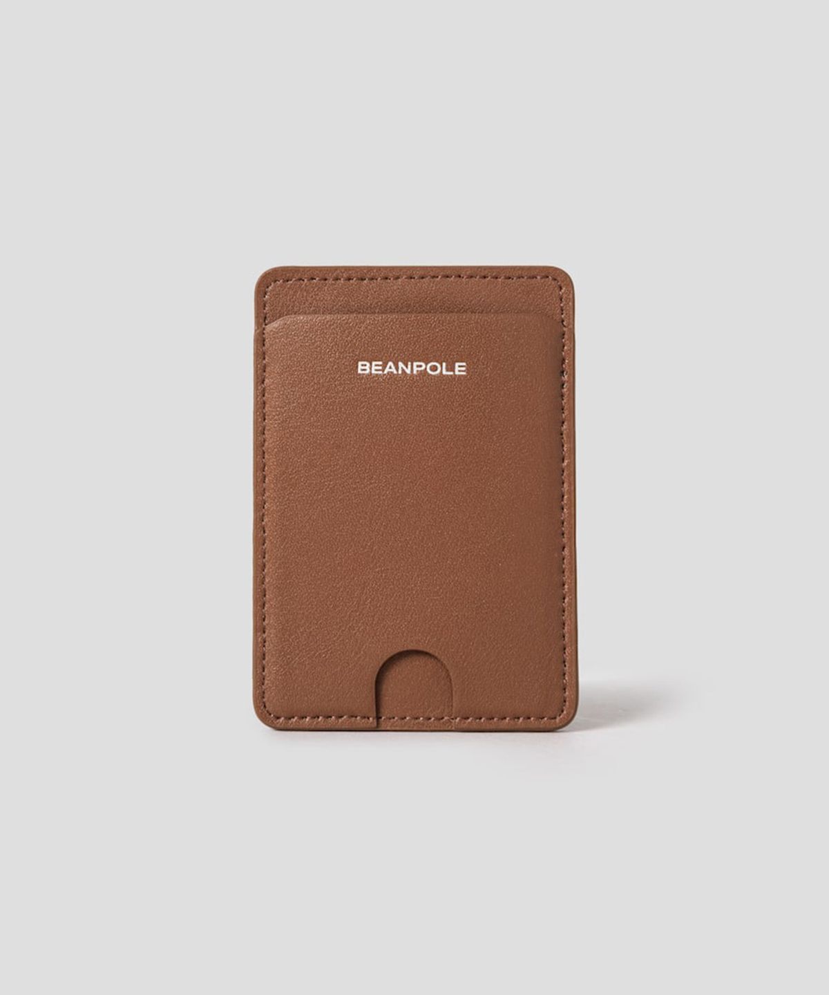 빈폴 액세서리(BEANPOLE ACCESSORY) 매일 마그네틱 카드지갑 (아이폰) - 브라운