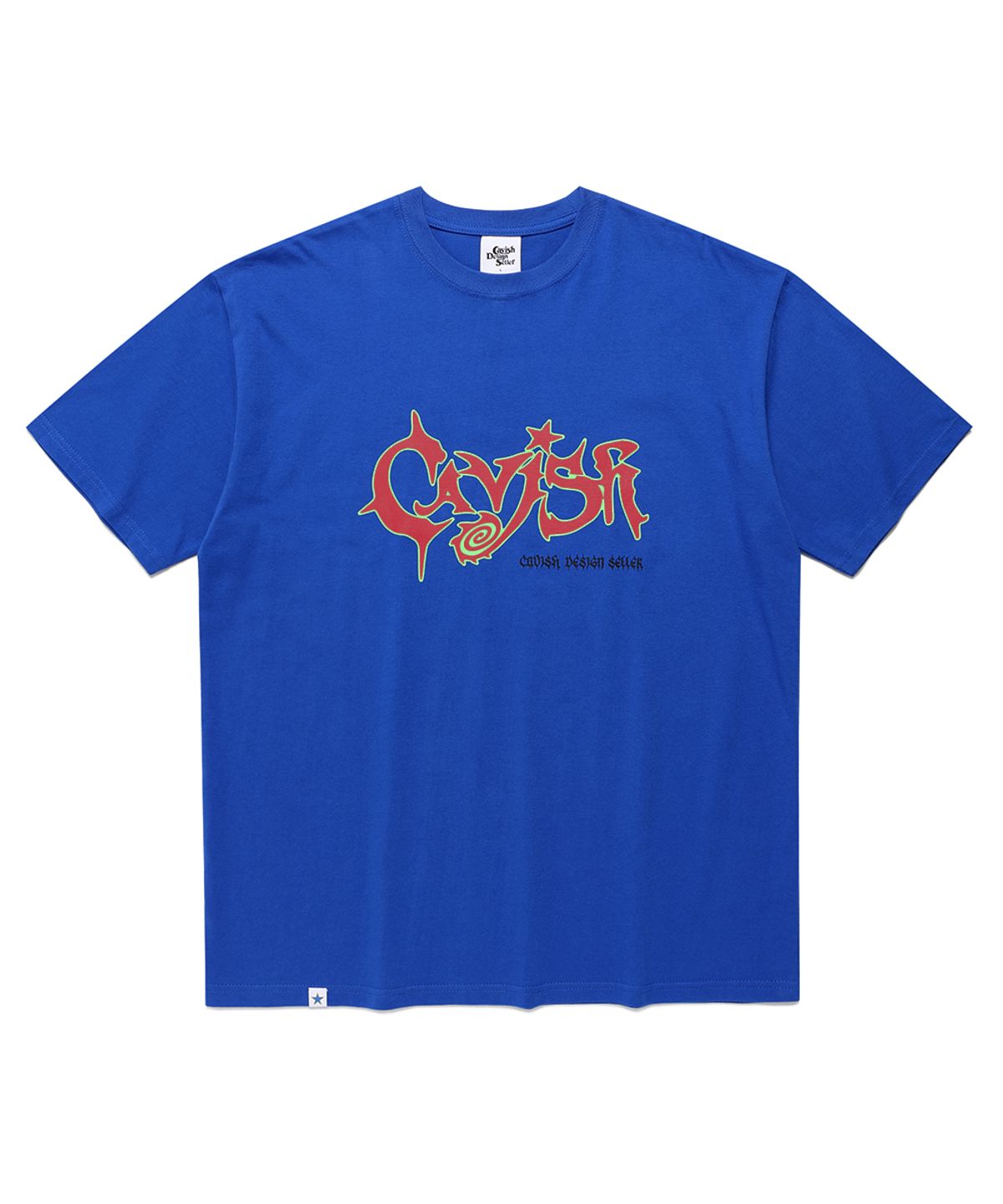 카비시(CAVISH) PSYCHE LOGO SS TEE BLUE(CV2FMUT505A)