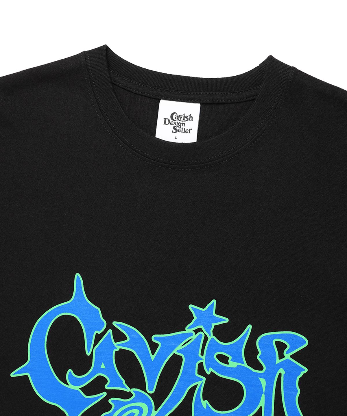 카비시(CAVISH) PSYCHE LOGO SS TEE BLACK(CV2FMUT505A)