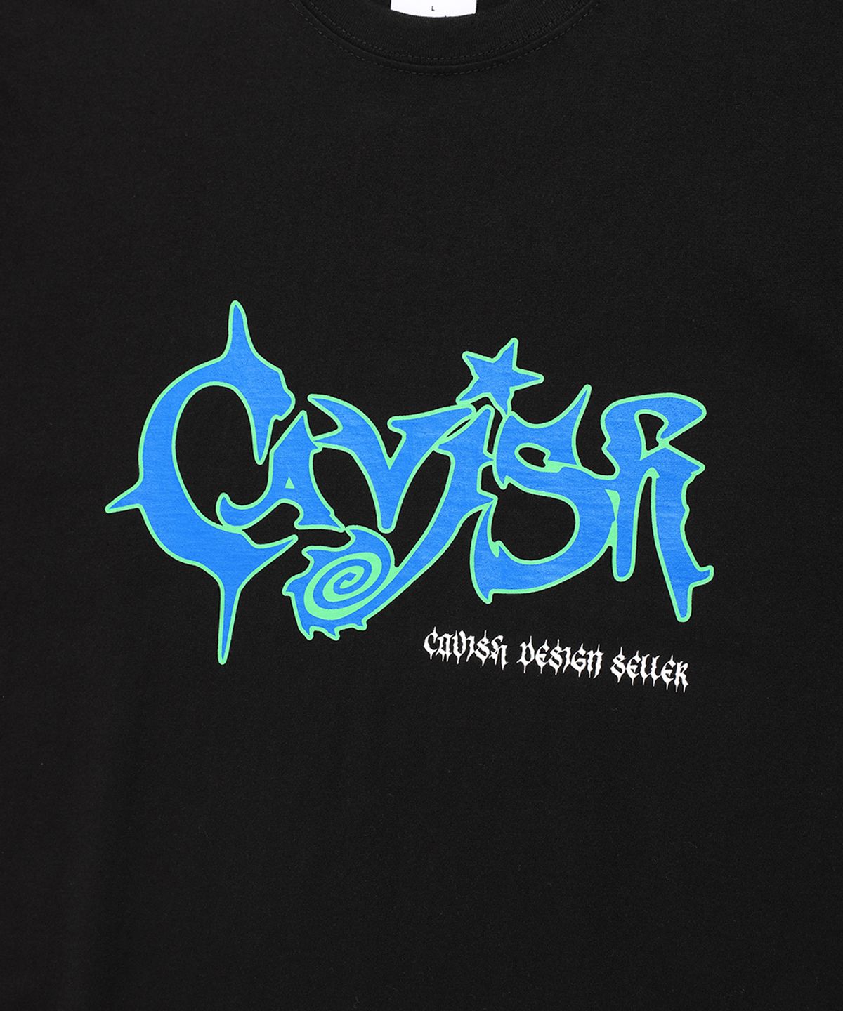 카비시(CAVISH) PSYCHE LOGO SS TEE BLACK(CV2FMUT505A)