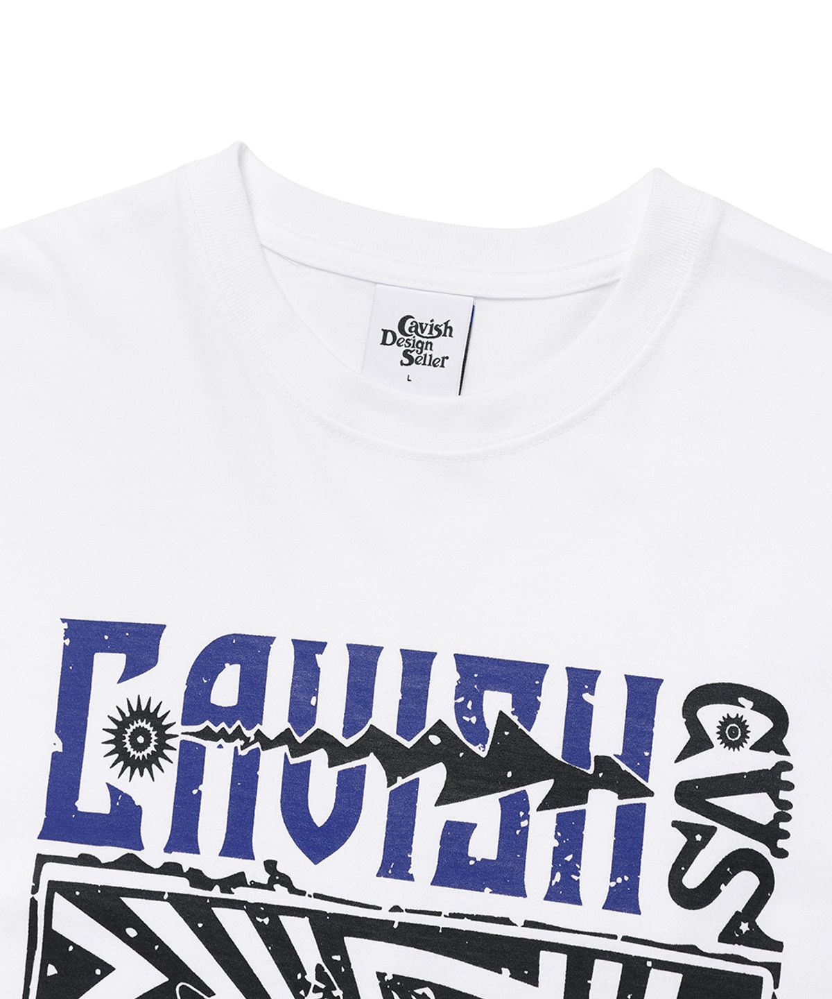 카비시(CAVISH) HIGH SUNNY SS TEE WHITE(CV2FMUT508A)
