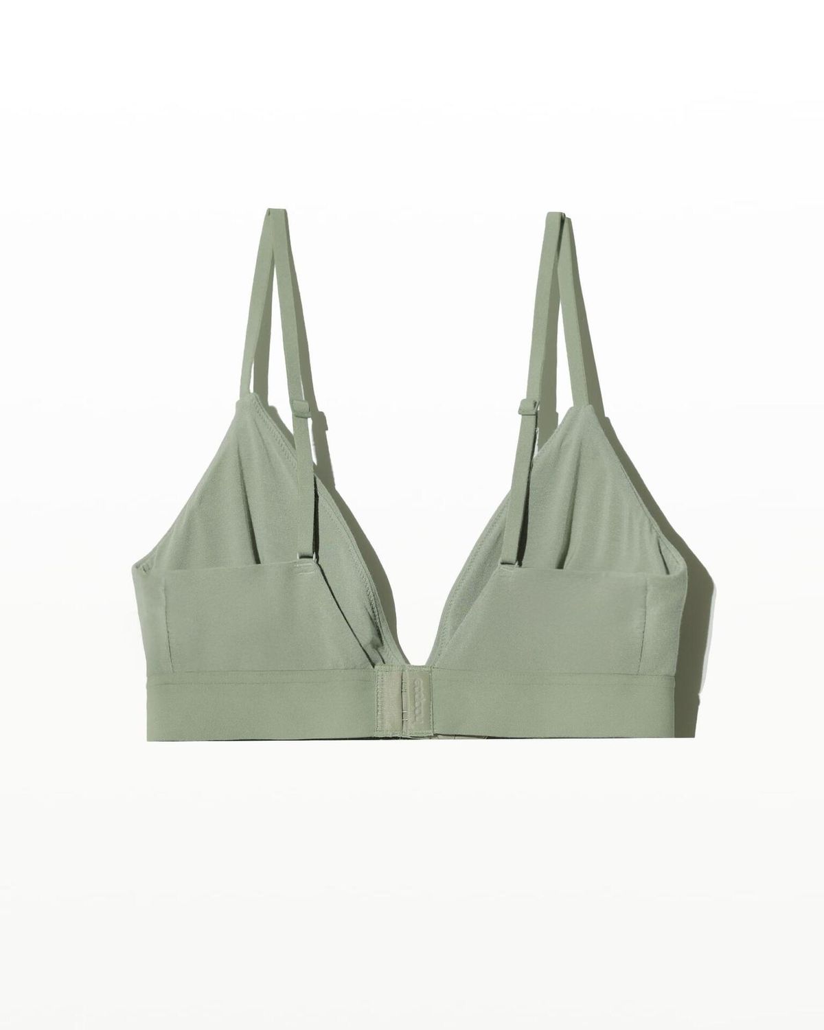 후포(HOOPOE) everyday bralette & brief set_sage green