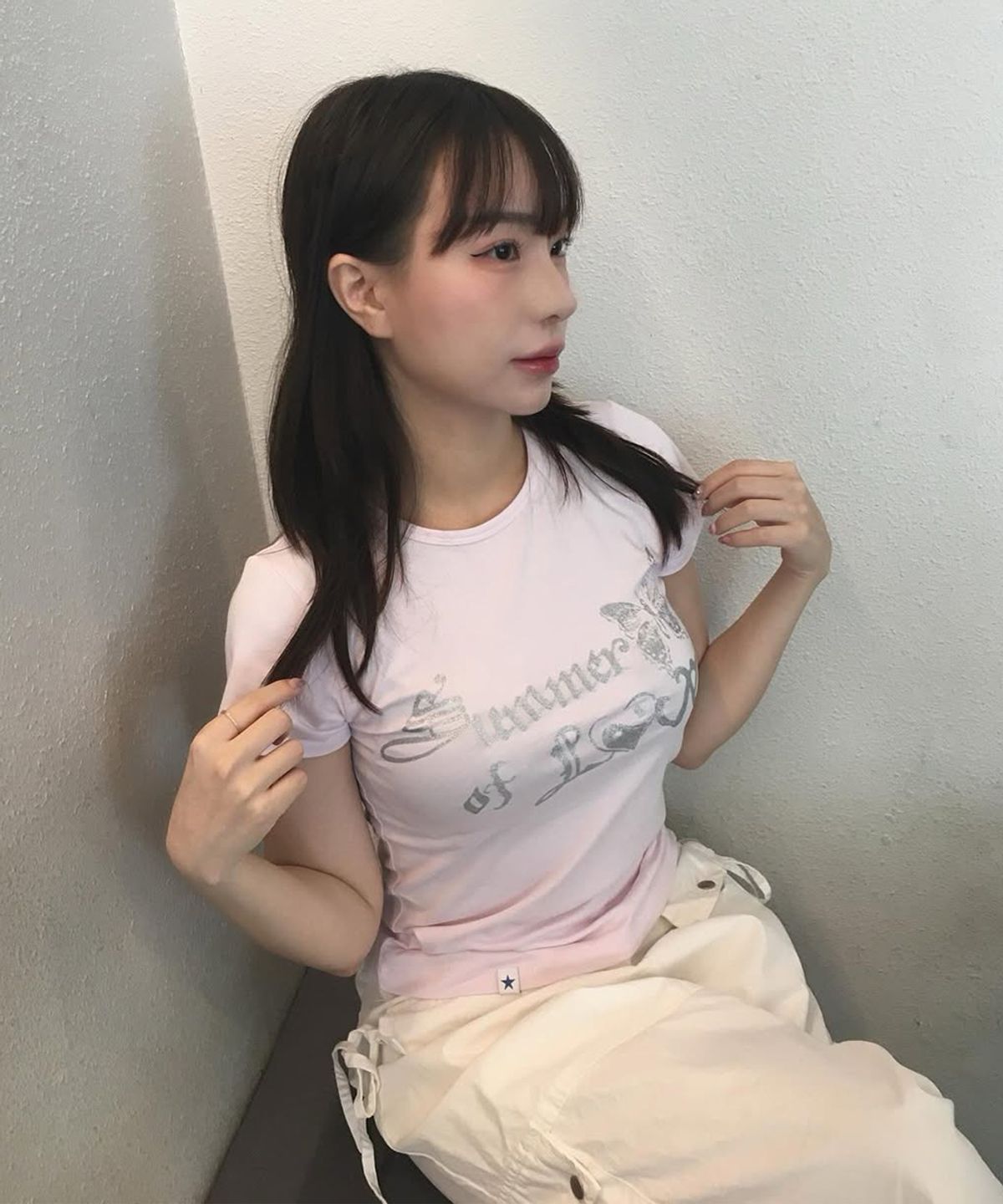 카비시(CAVISH) W SOL SS TEE PINK(CV2FMFT512A)