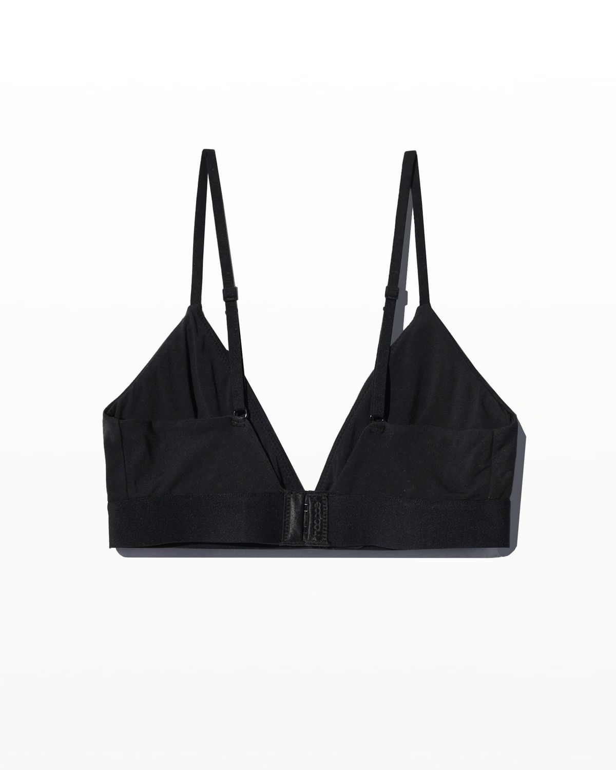 후포(HOOPOE) everyday bralette & boy shorts set_onyx black