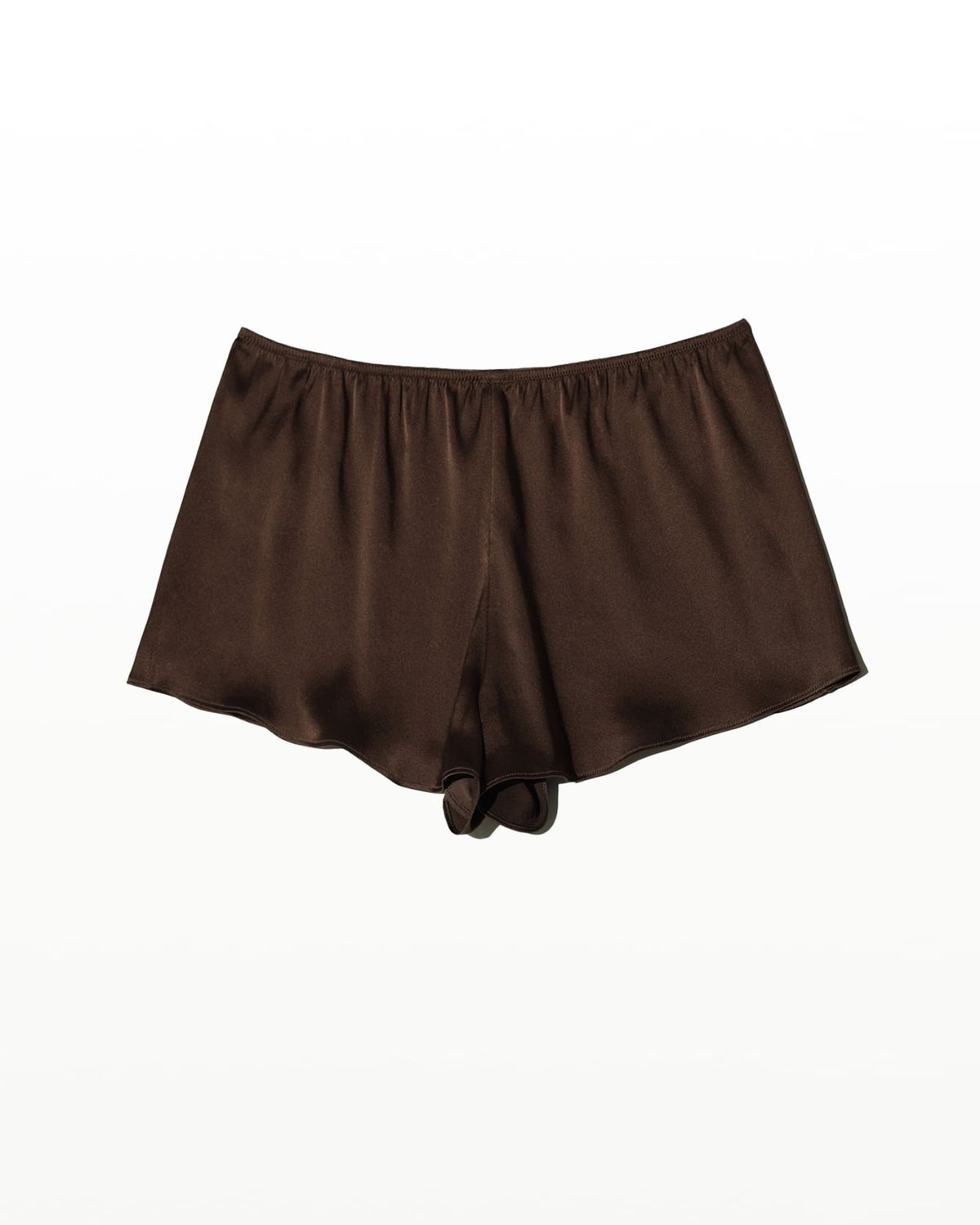 후포(HOOPOE) love silk boy shorts_choco brown