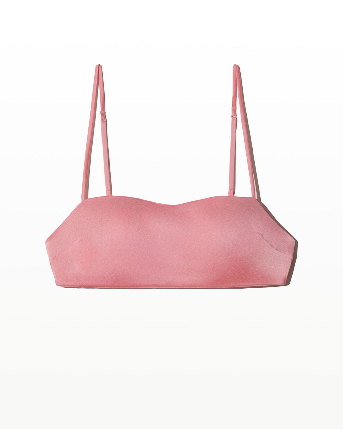 후포(HOOPOE) love silk bralette_pink icing