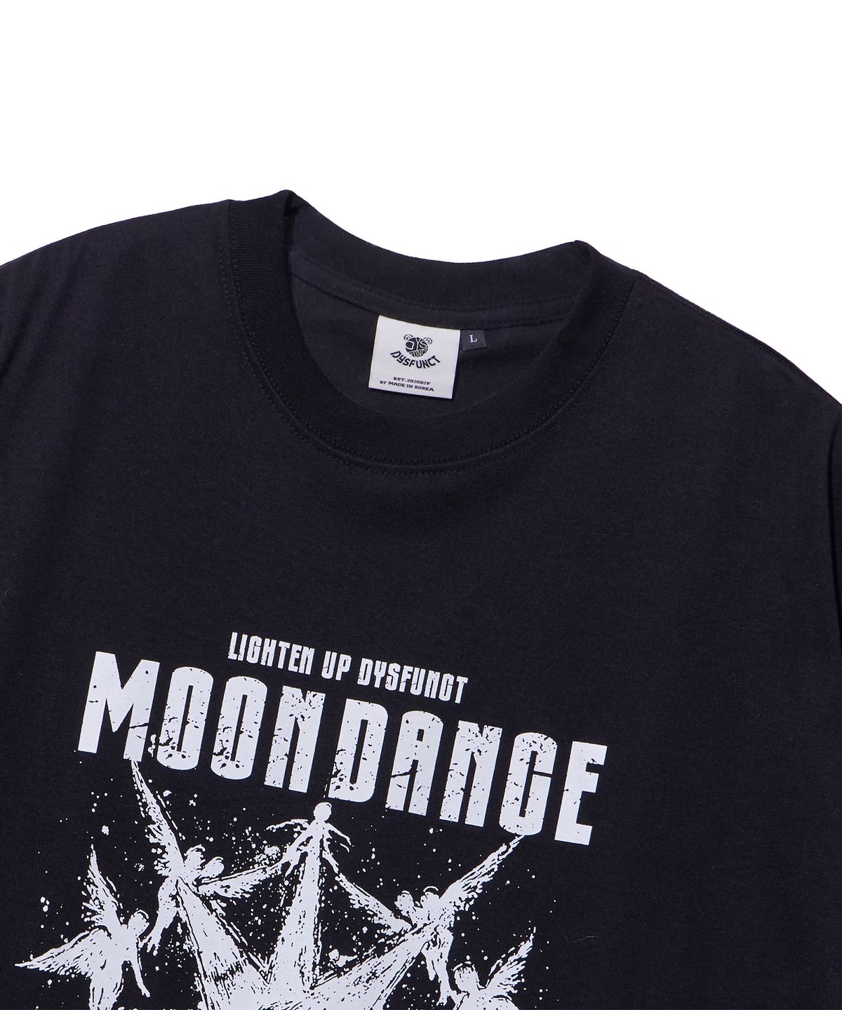 디스펑트(DYSFUNCT) MOON DANCE T-SHIRT(BLACK)