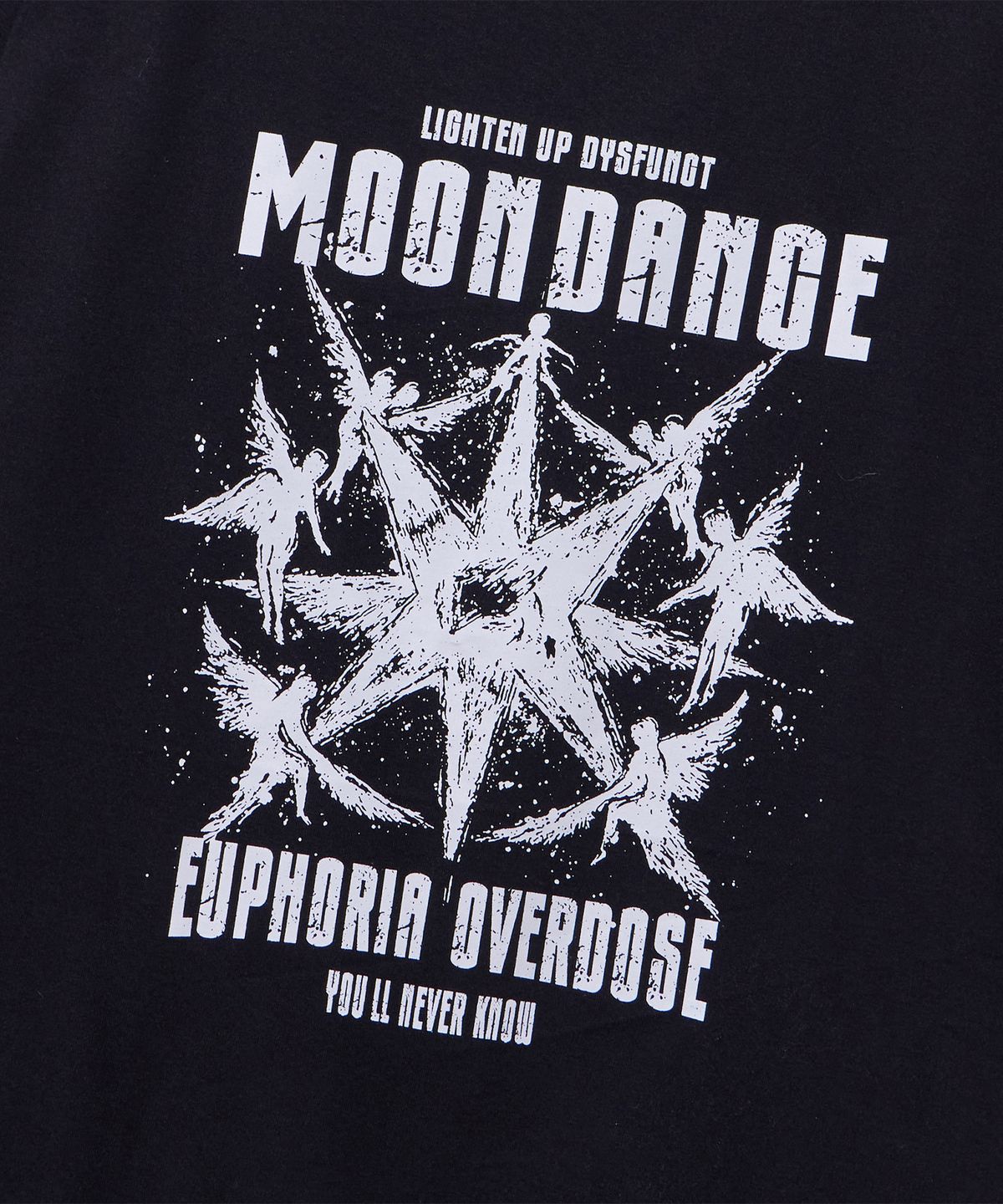 디스펑트(DYSFUNCT) MOON DANCE T-SHIRT(BLACK)