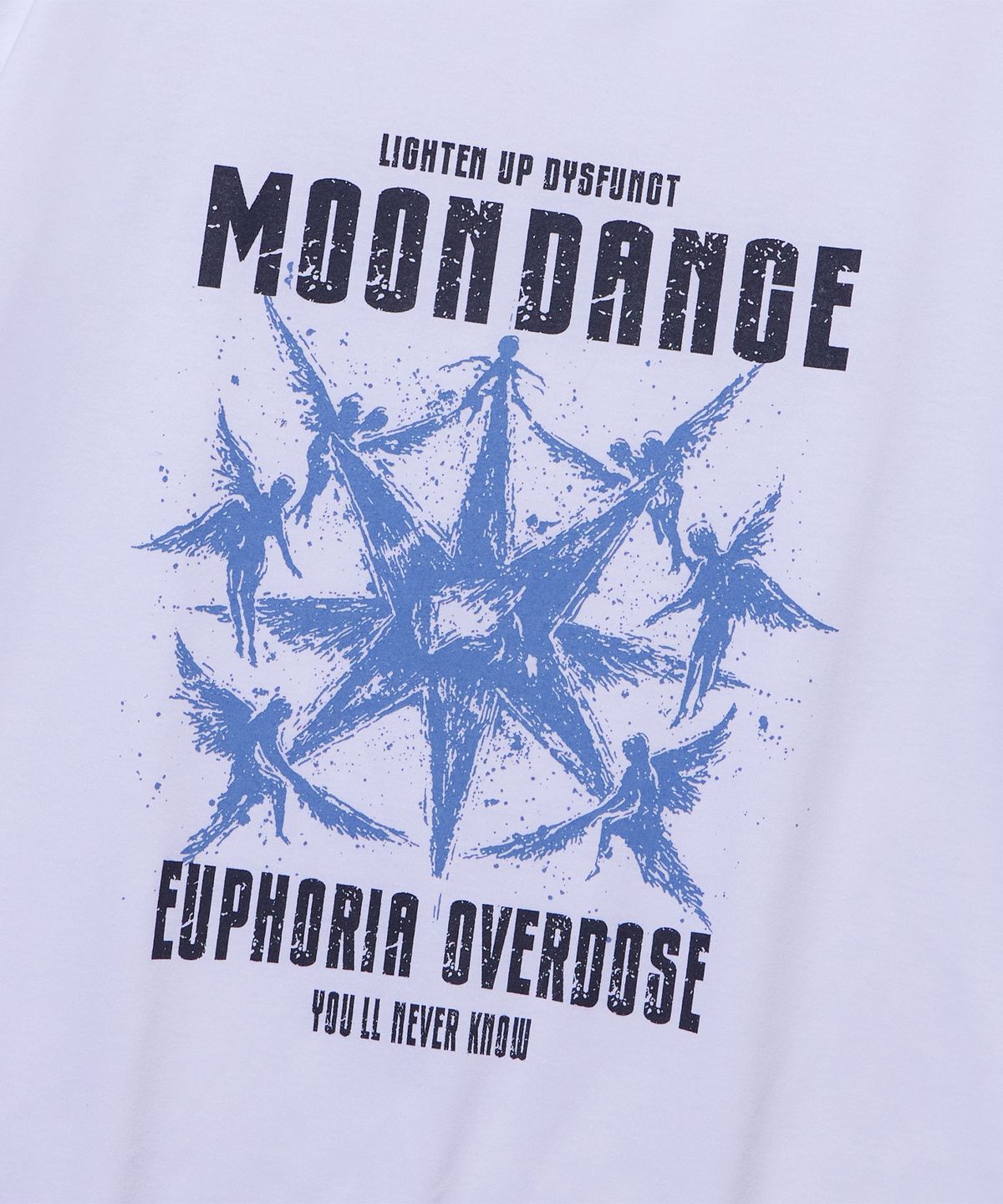 디스펑트(DYSFUNCT) MOON DANCE T-SHIRT(WHITE)