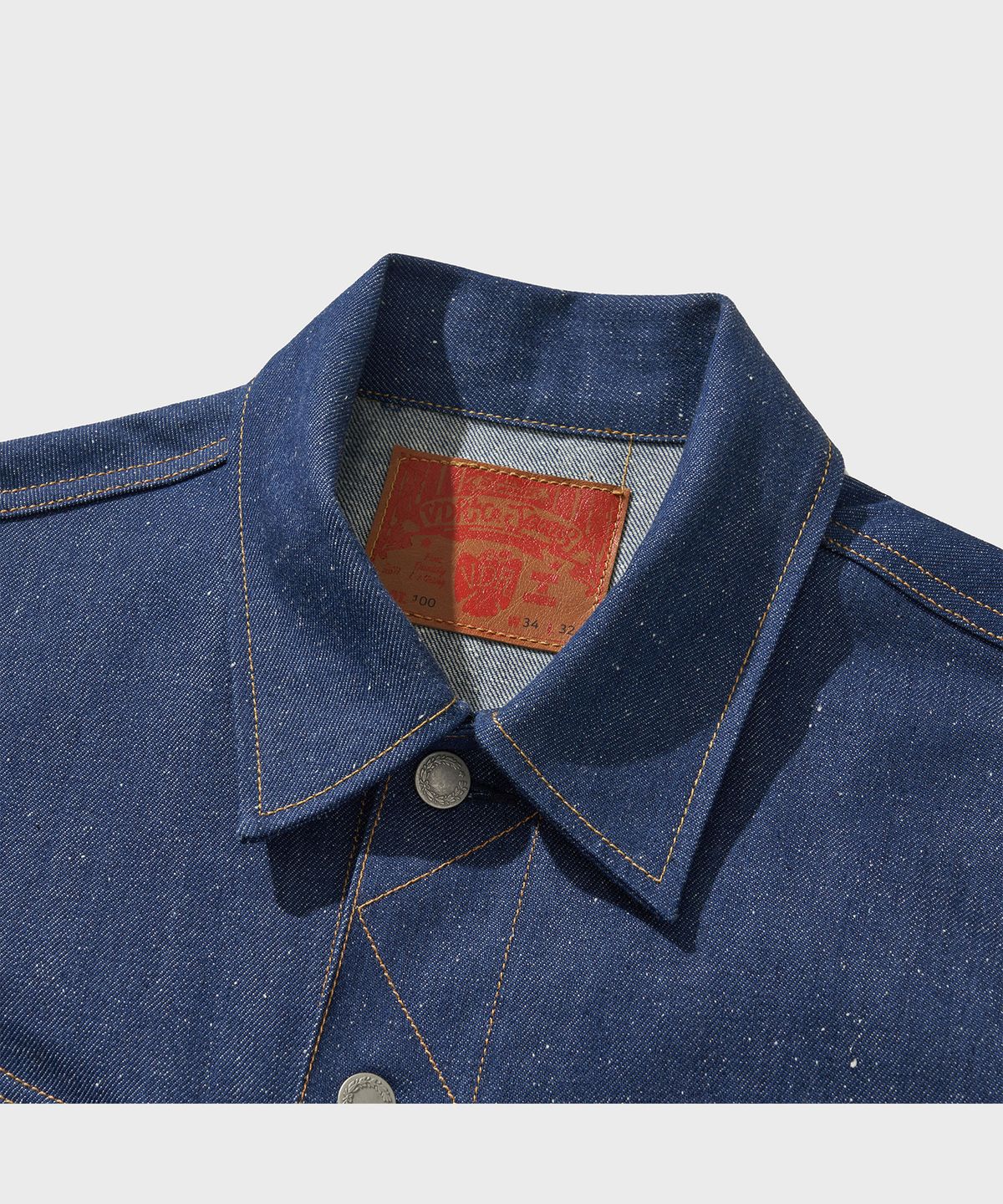 비디알(VDR) 100J  WESTERNER SELVAGE DENIM JACKET [Blue]