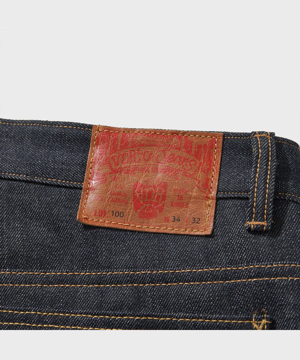비디알(VDR) 100 WESTERNER SELVAGE DENIM [Indigo]