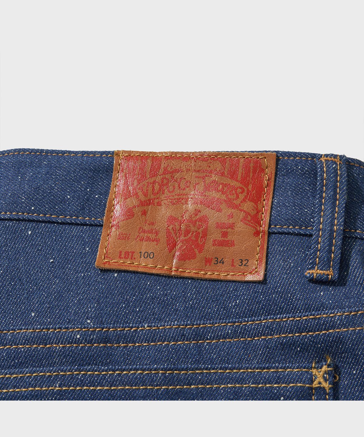 비디알(VDR) 100 WESTERNER SELVAGE DENIM [Blue]