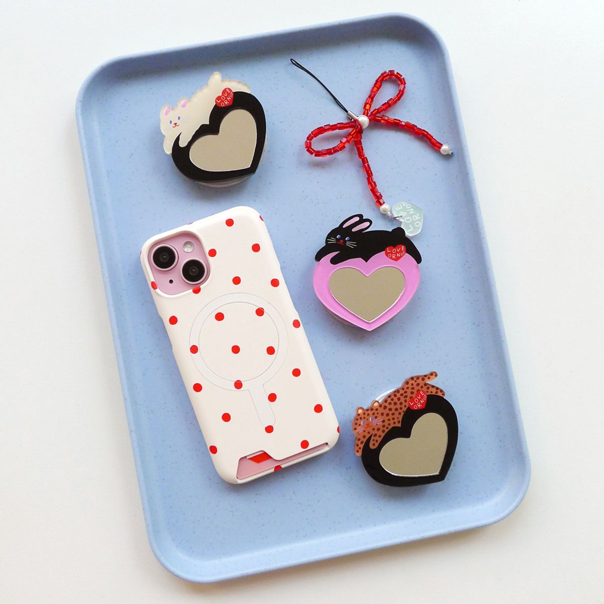러브오낫(LOVE OR NOT) 맥세이프/미러톡_Curly Puppy Love Magsafe/Mirror-Tok
