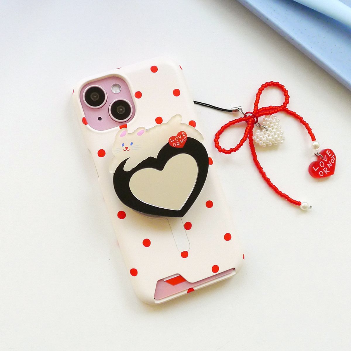 러브오낫(LOVE OR NOT) 맥세이프/미러톡_Curly Puppy Love Magsafe/Mirror-Tok