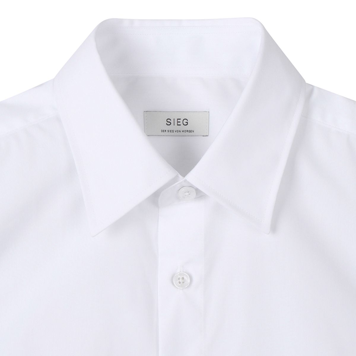 지이크(SIEG) WEAREVER 레귤러 셔츠 화이트 (PIBAA5602)