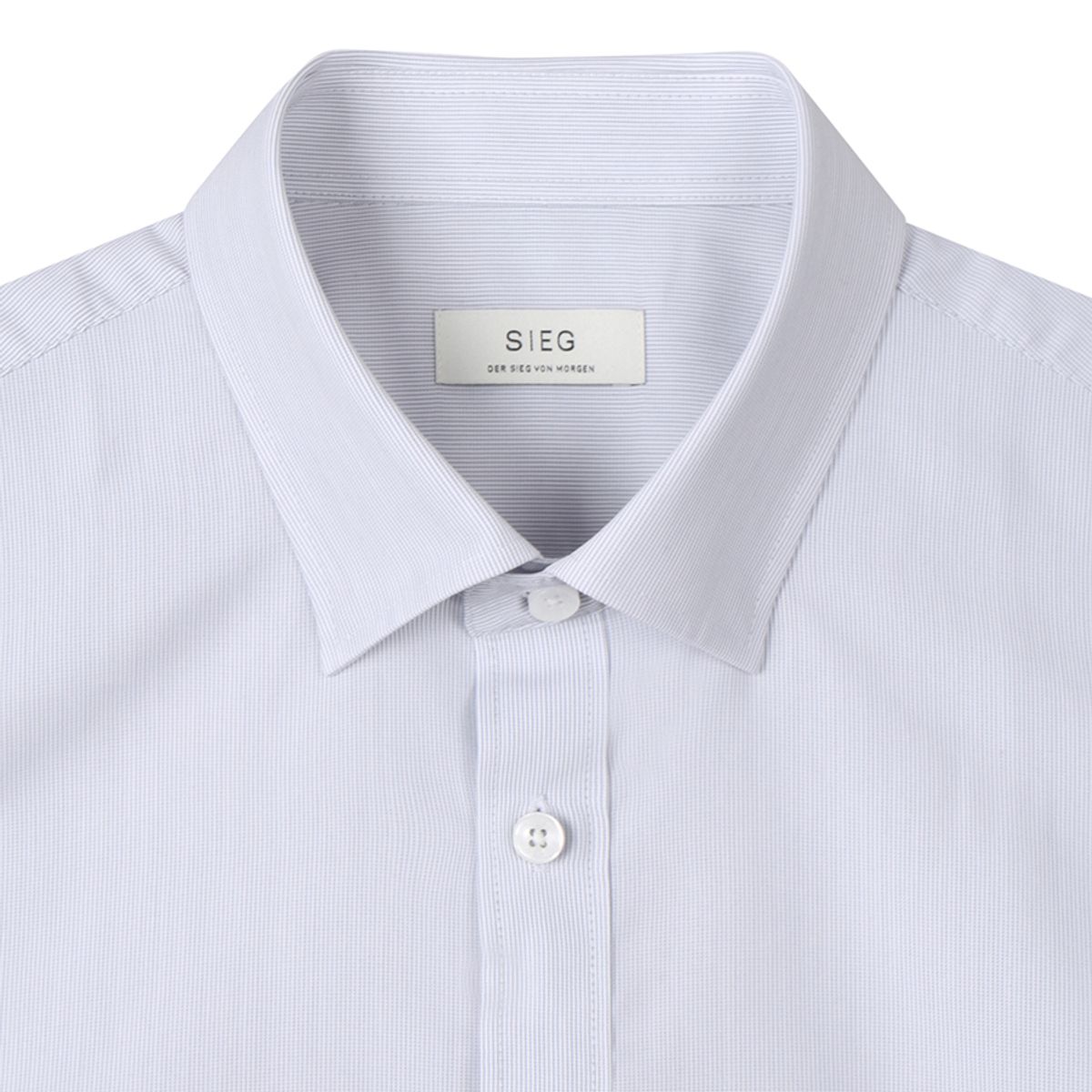 지이크(SIEG) WEAREVER 와이드카라 하프셔츠 그레이 (PIBAD5513)