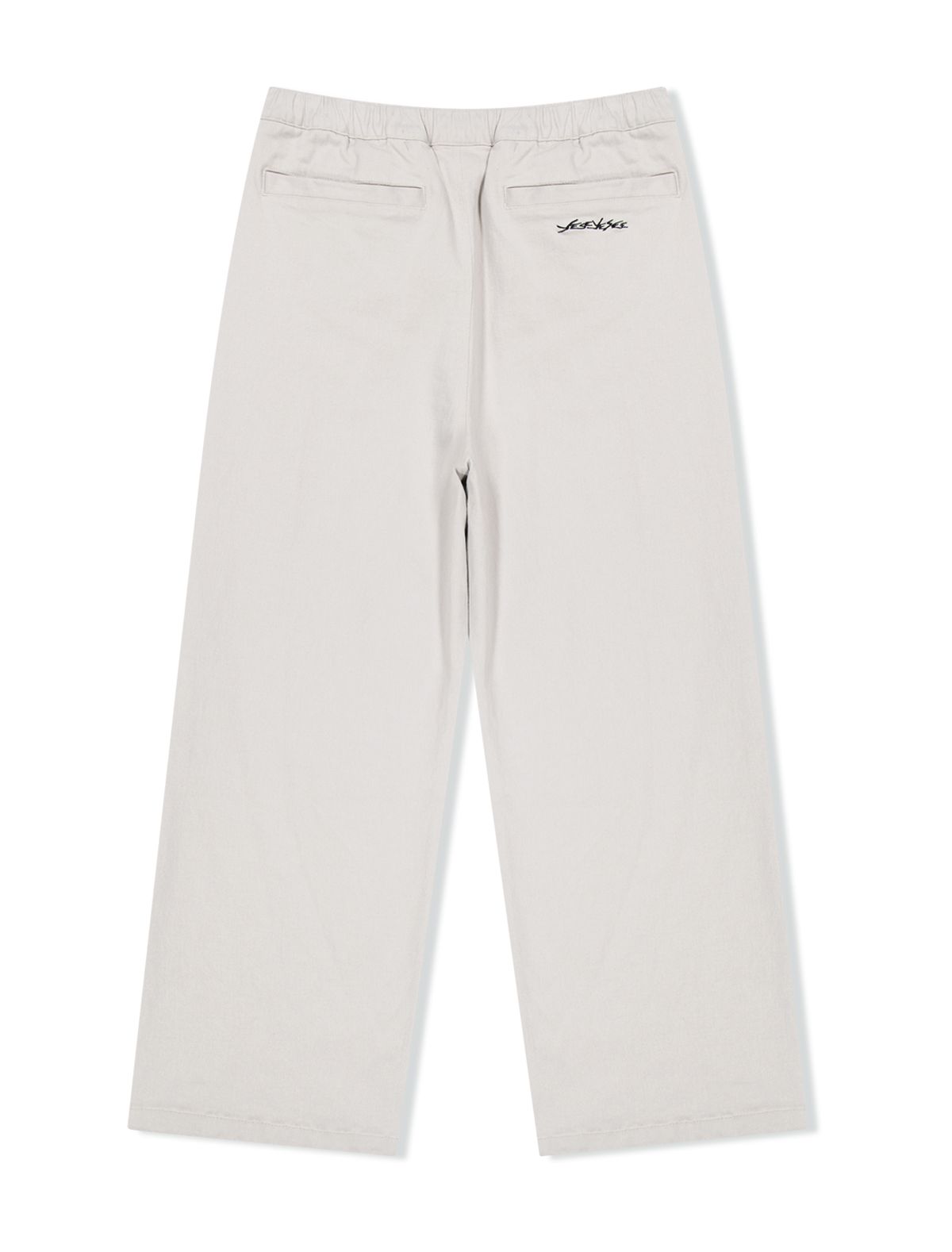 예스아이씨(YESEYESEE) Elastic Easy Cotton Pants Beige