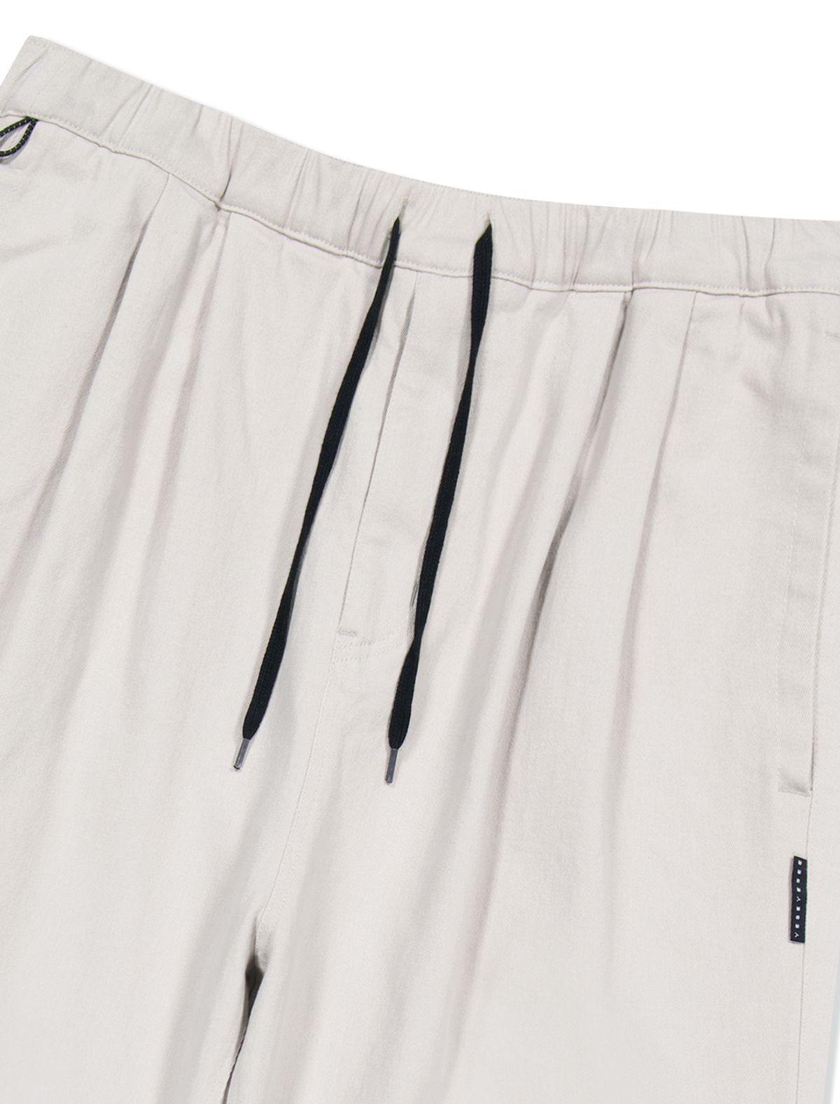 예스아이씨(YESEYESEE) Elastic Easy Cotton Pants Beige