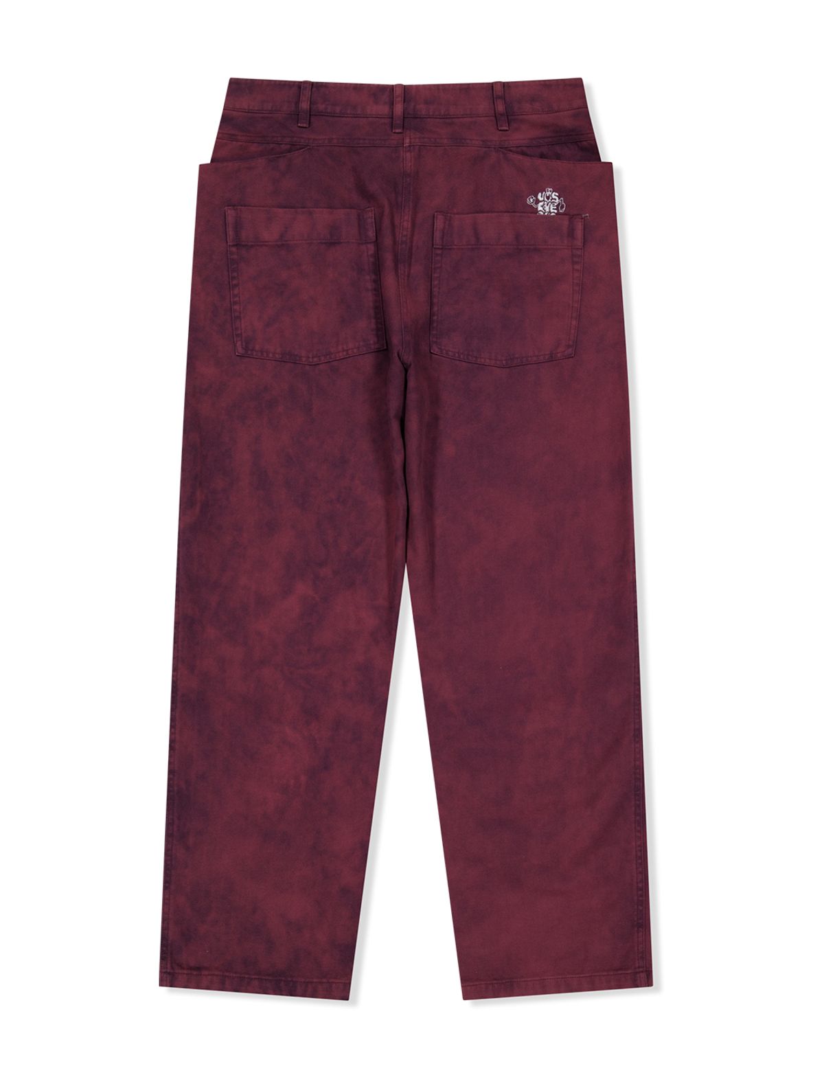 예스아이씨(YESEYESEE) Dyed Canvas Ramble Pants Wine