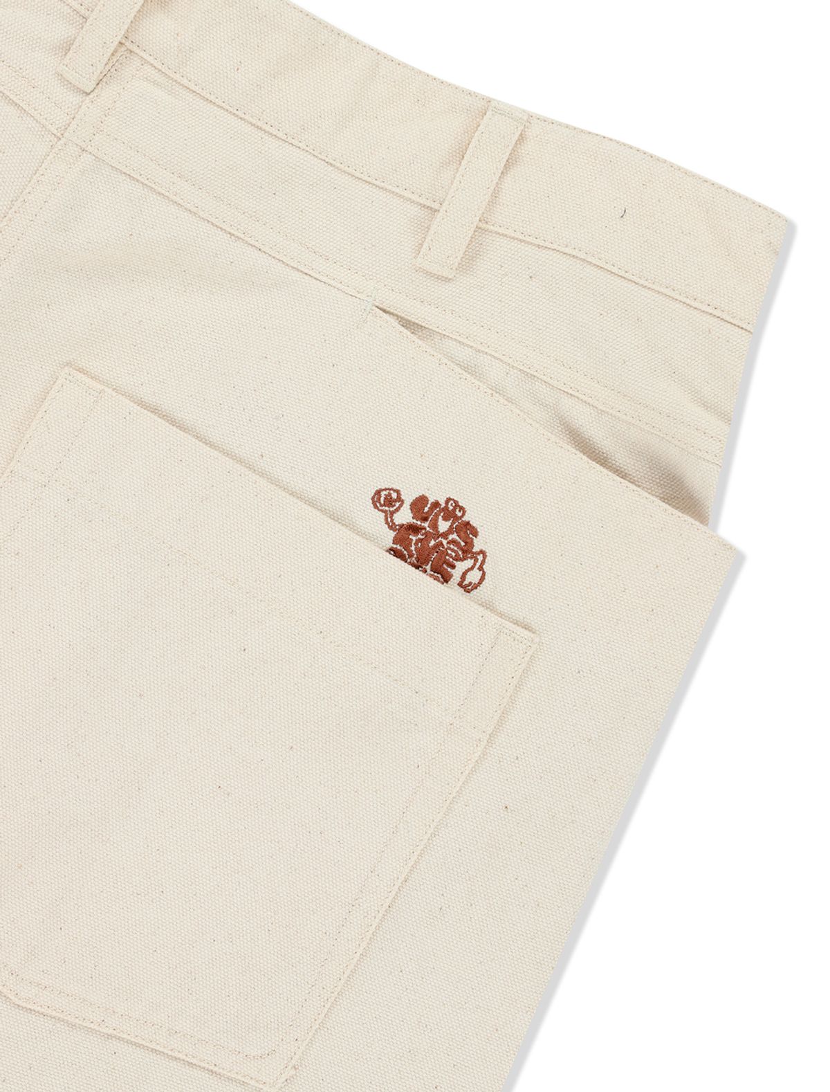 예스아이씨(YESEYESEE) Canvas Ramble Pants Cream
