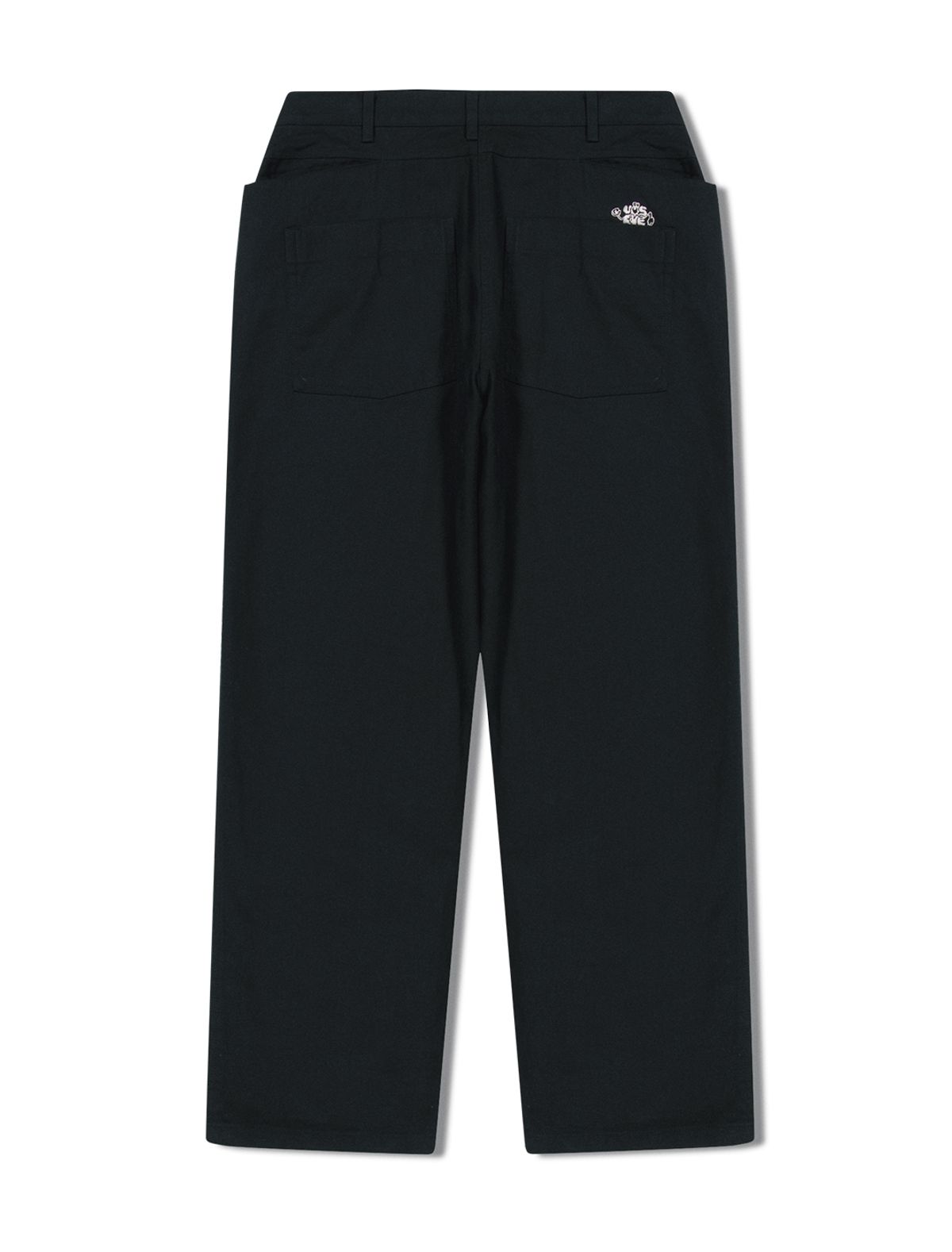 예스아이씨(YESEYESEE) Canvas Ramble Pants Black