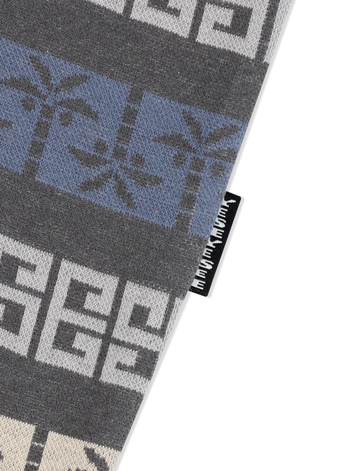 예스아이씨(YESEYESEE) Y.E.S Palm Jacquard L/S Charcoal