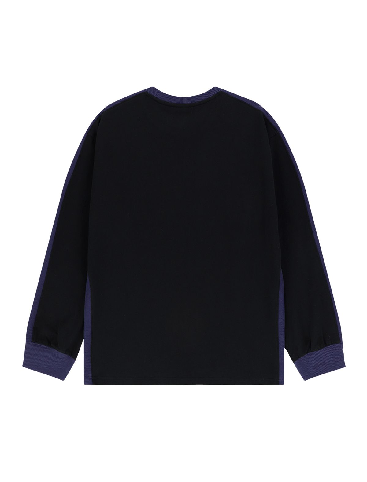 예스아이씨(YESEYESEE) Side Rib L/S Black