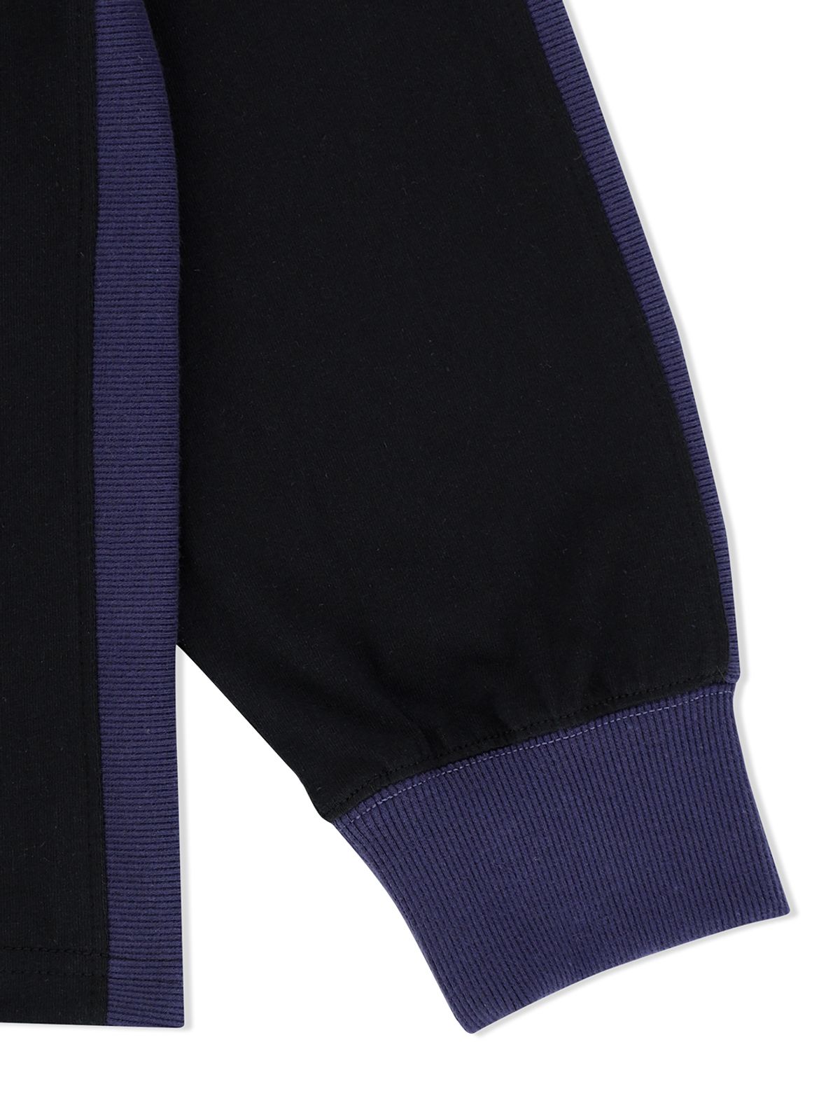 예스아이씨(YESEYESEE) Side Rib L/S Black