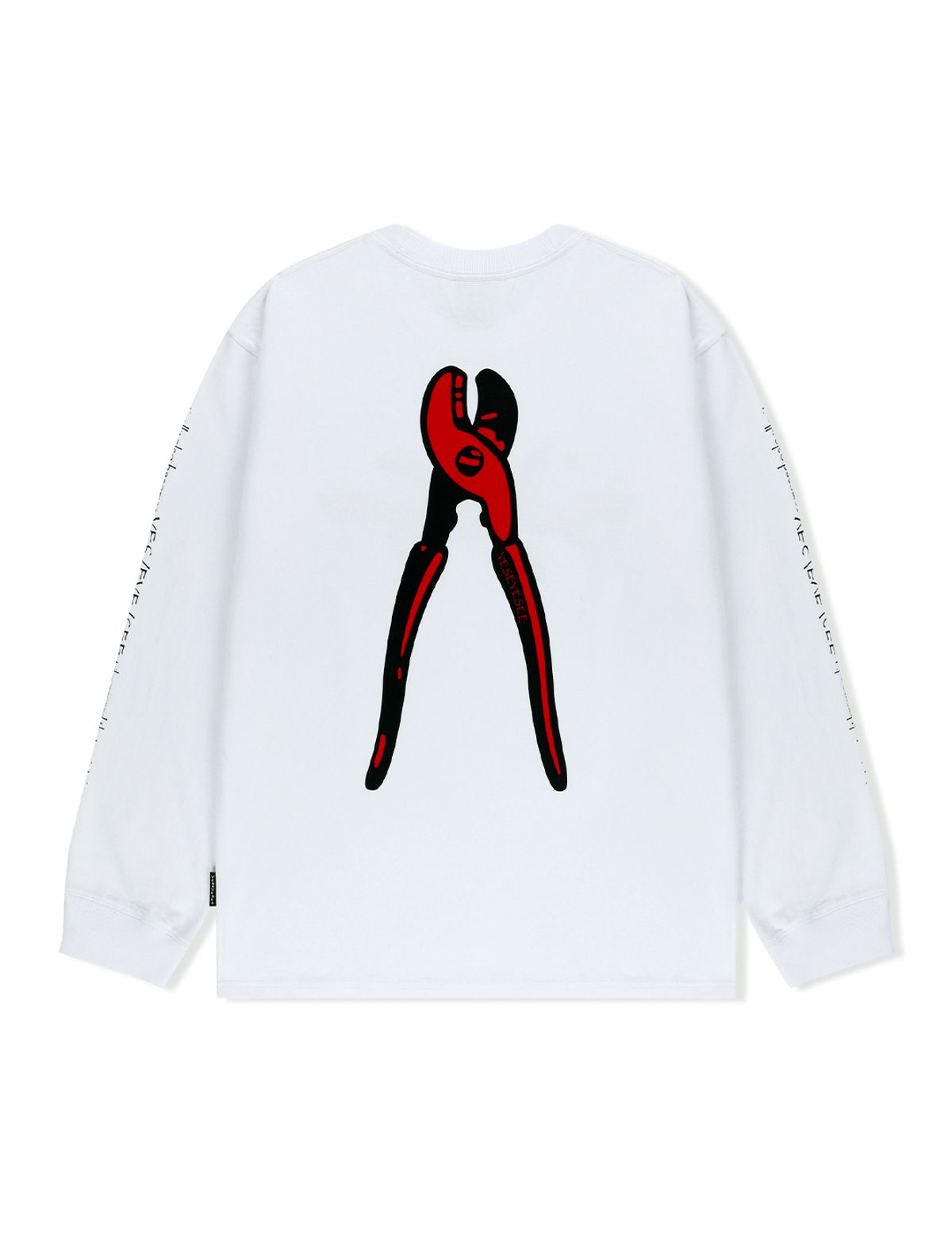 예스아이씨(YESEYESEE) Y.E.S Wire Logo L/S White
