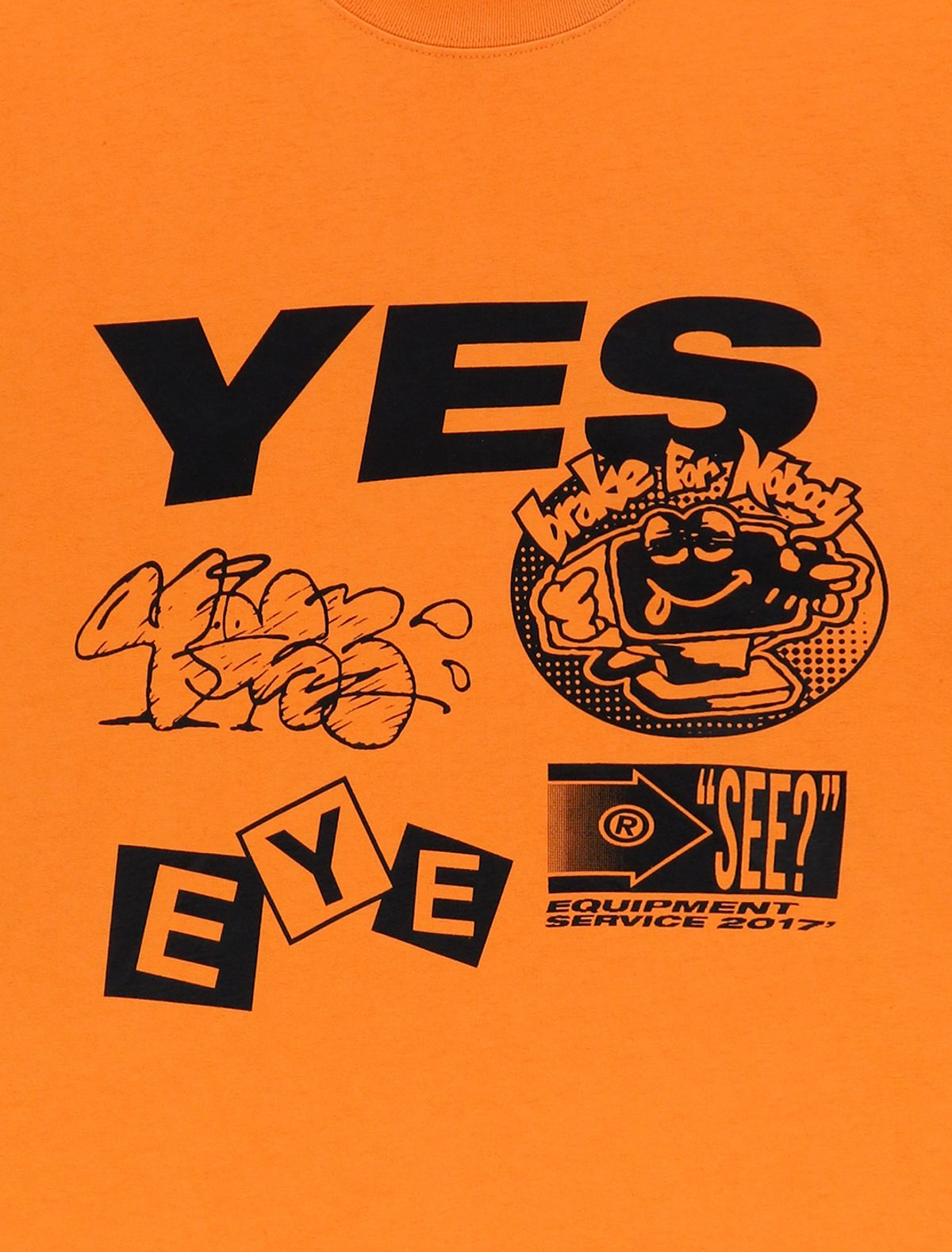 예스아이씨(YESEYESEE) Y.E.S Monitor L/S Orange