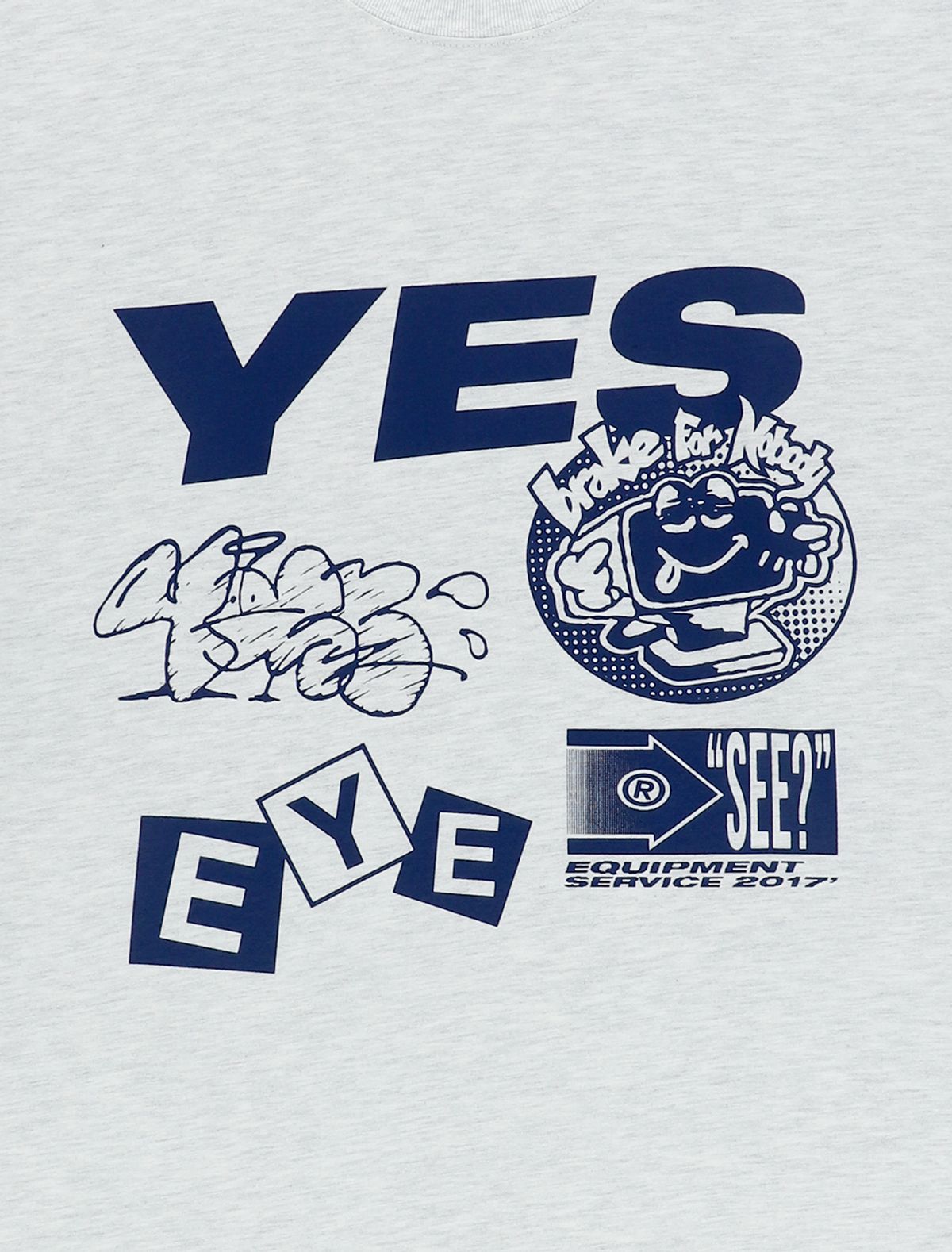 예스아이씨(YESEYESEE) Y.E.S Monitor L/S Light Grey