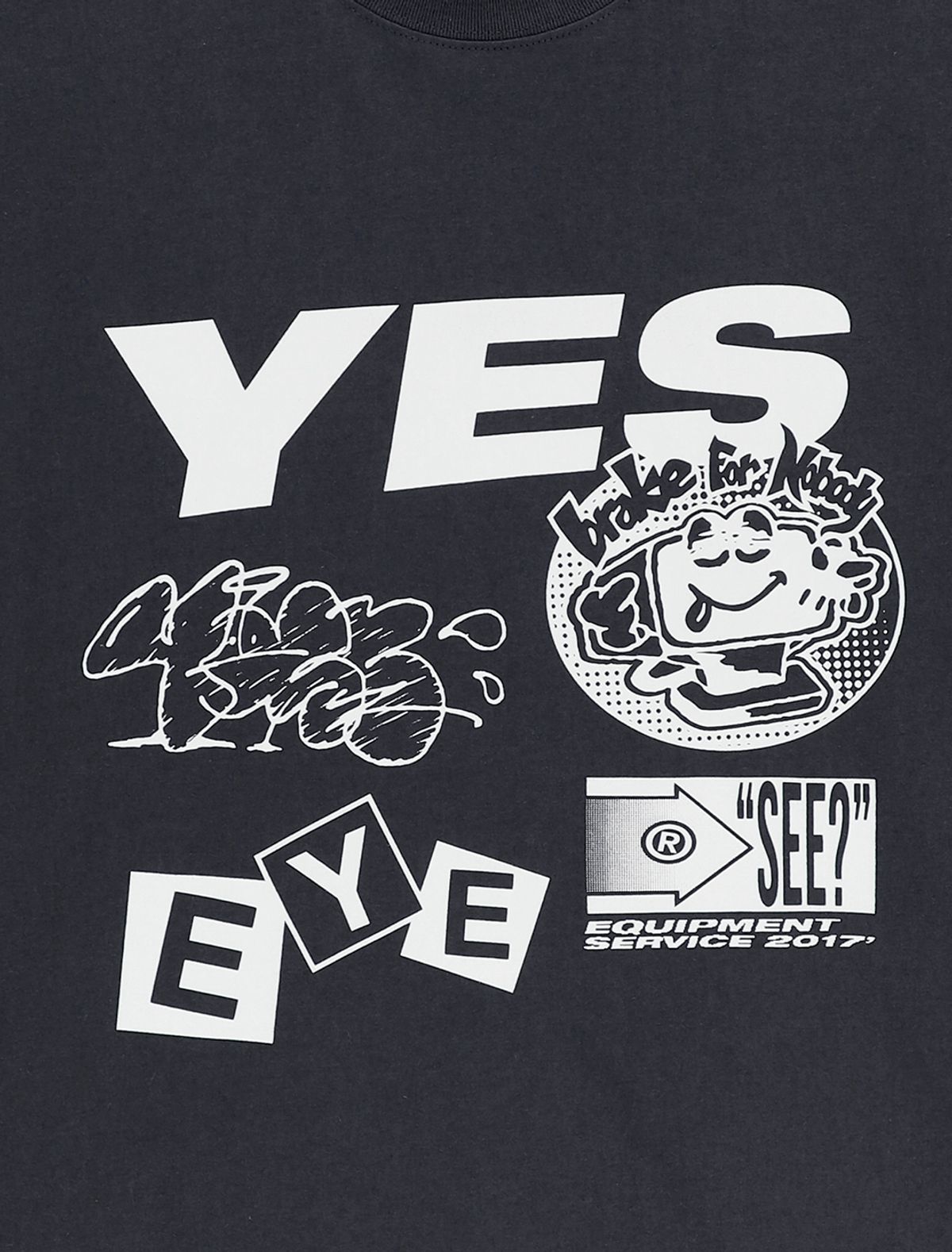 예스아이씨(YESEYESEE) Y.E.S Monitor L/S Charcoal