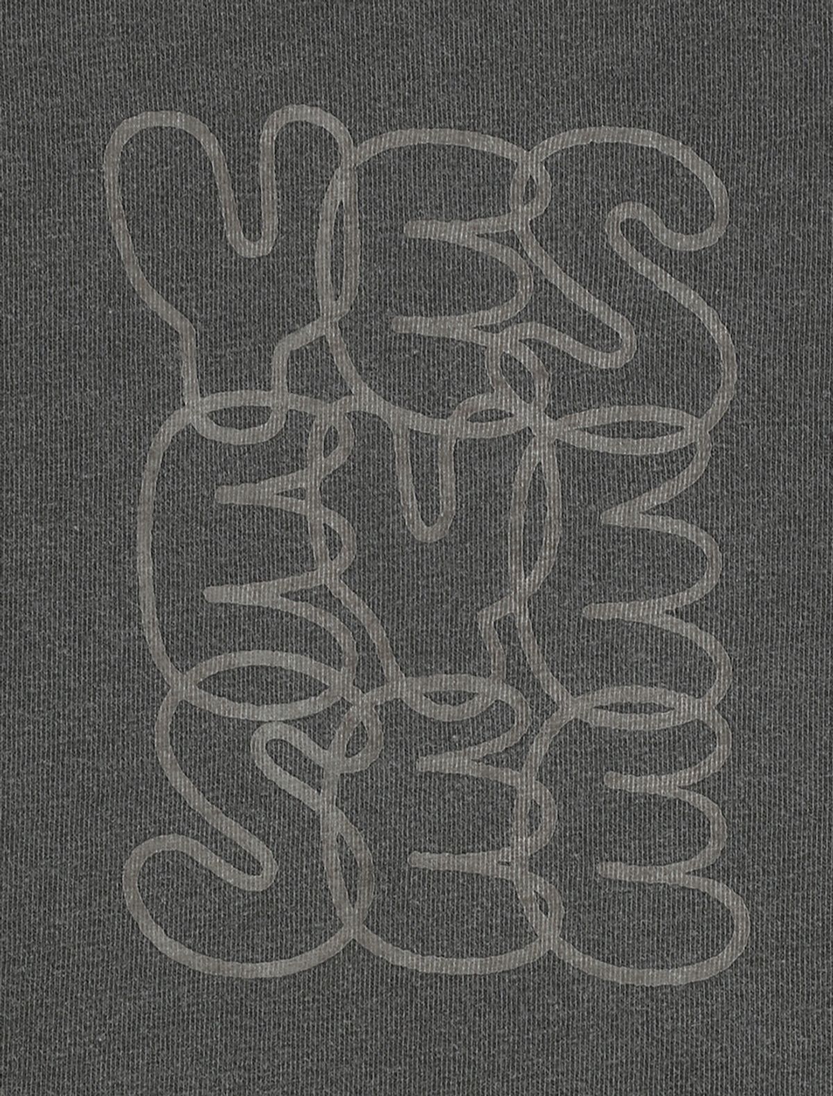 예스아이씨(YESEYESEE) C-Logo Pigment L/S Charcoal