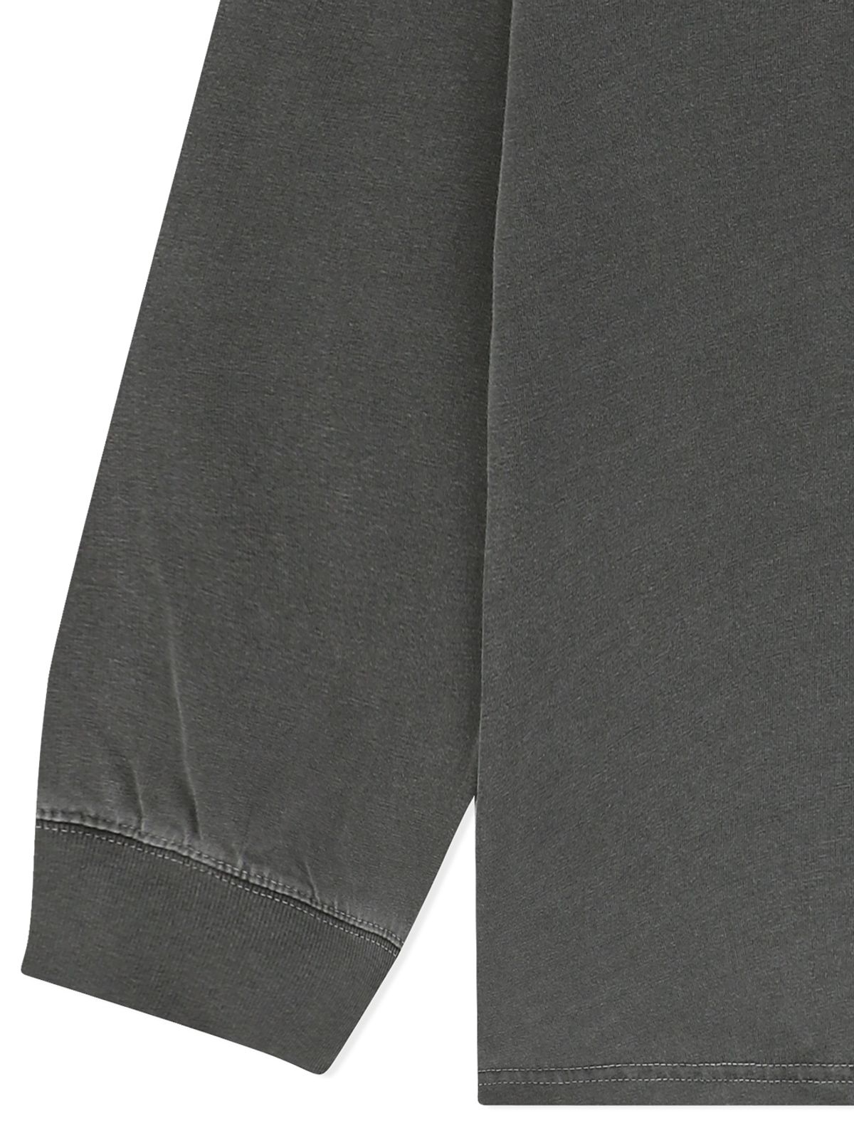 예스아이씨(YESEYESEE) C-Logo Pigment L/S Charcoal