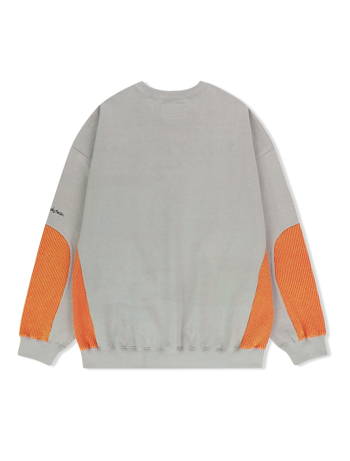 예스아이씨(YESEYESEE) Y.E.S Waffle Sweatshirt Stone