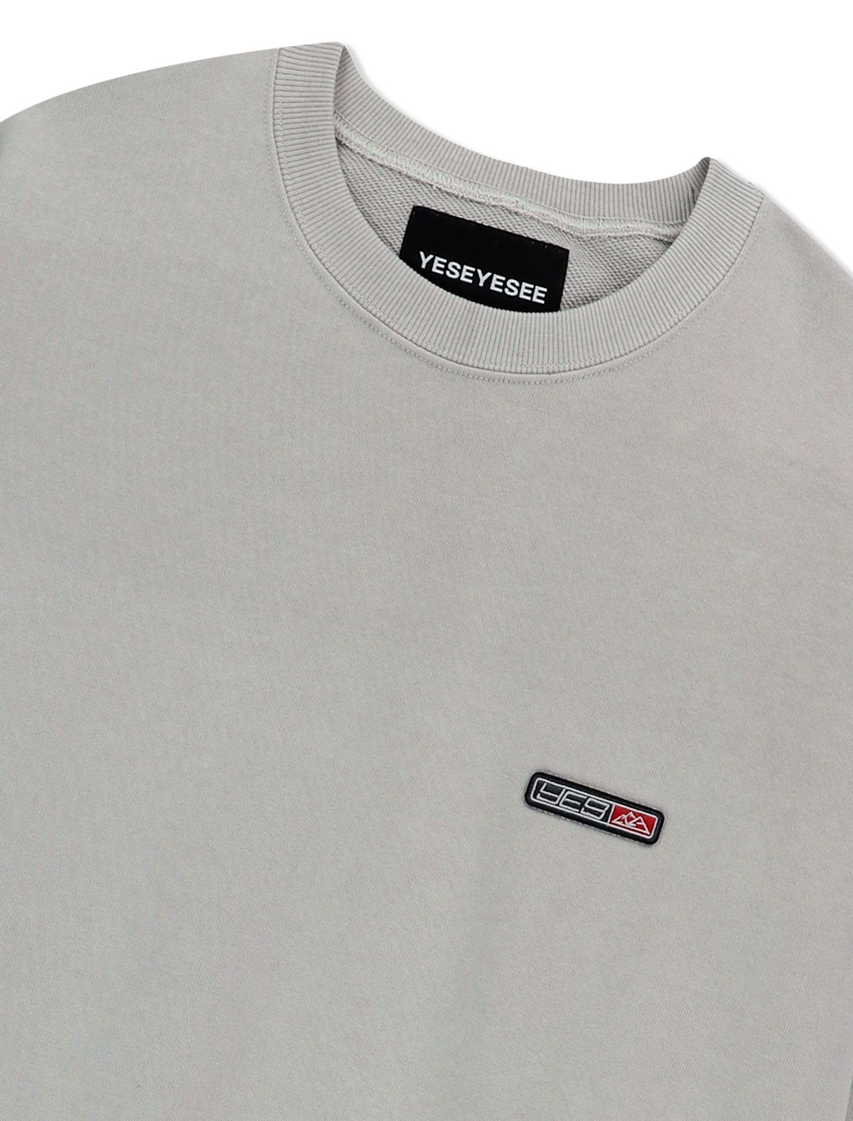 예스아이씨(YESEYESEE) Y.E.S Waffle Sweatshirt Stone
