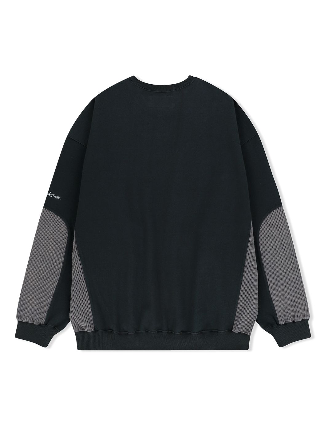 [YESEYESEE]★Y.E.S Washed Waffle L/S MUSINSA | YESEYESEE Y.E.S Waffle Sweatshirt Charcoal