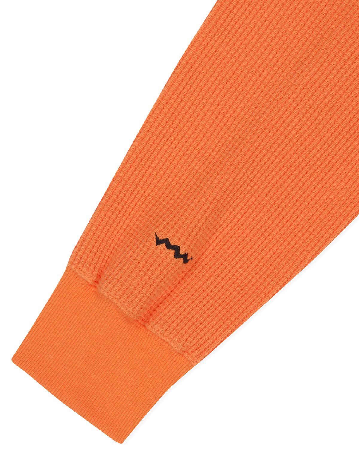 예스아이씨(YESEYESEE) Y.E.S Waffle Hoodie Orange