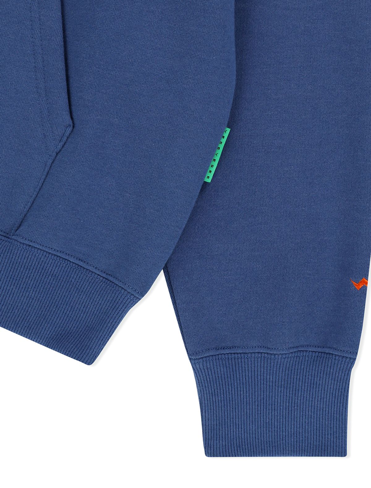 예스아이씨(YESEYESEE) Y.E.S Sign Logo Hoodie Cobalt Blue