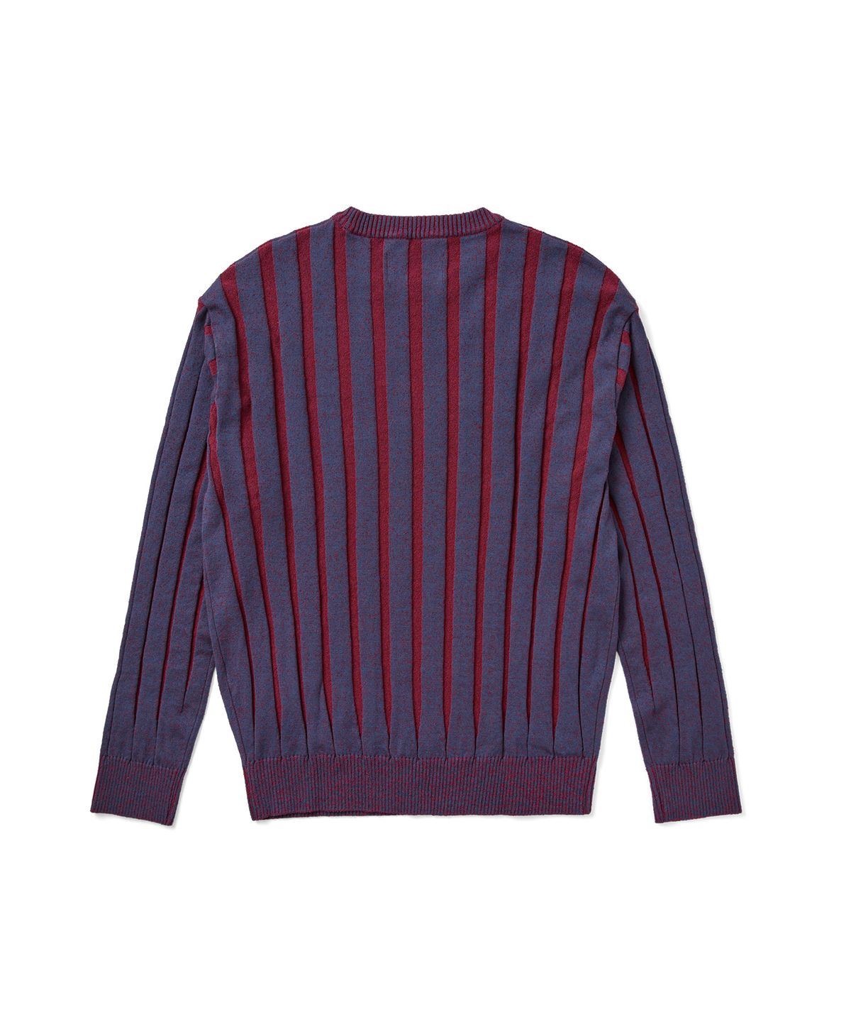 예스아이씨(YESEYESEE) Stipe Knit Pullover Navy