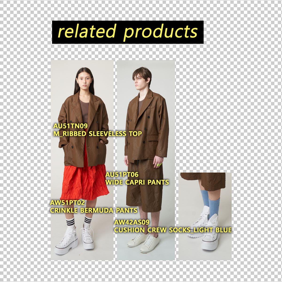 애스플래폼(ATHPLATFORM) AU51JK06 더블 브레스티드 자켓_브라운