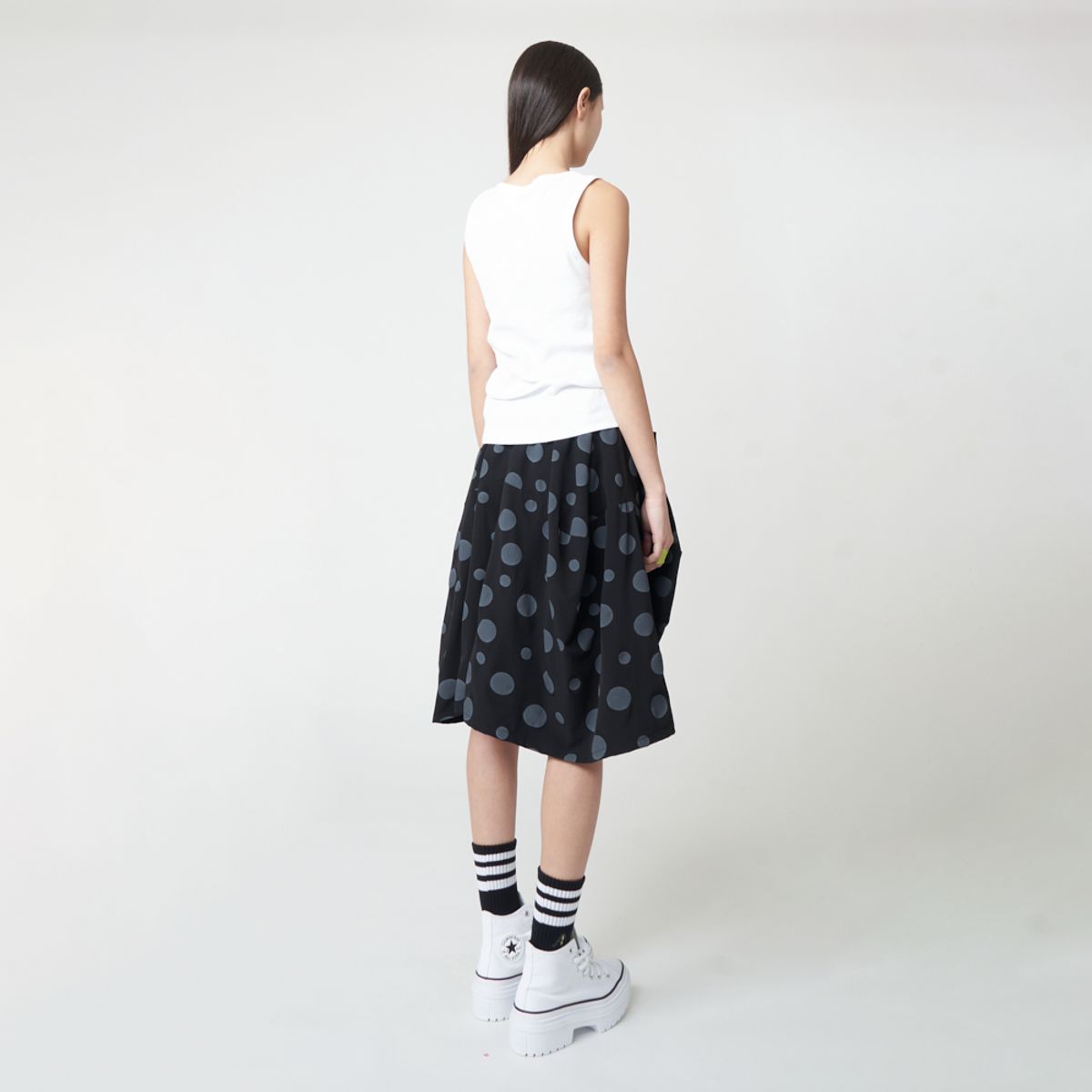 애스플래폼(ATHPLATFORM) AW51PT03 도트 버뮤다 팬츠_블랙