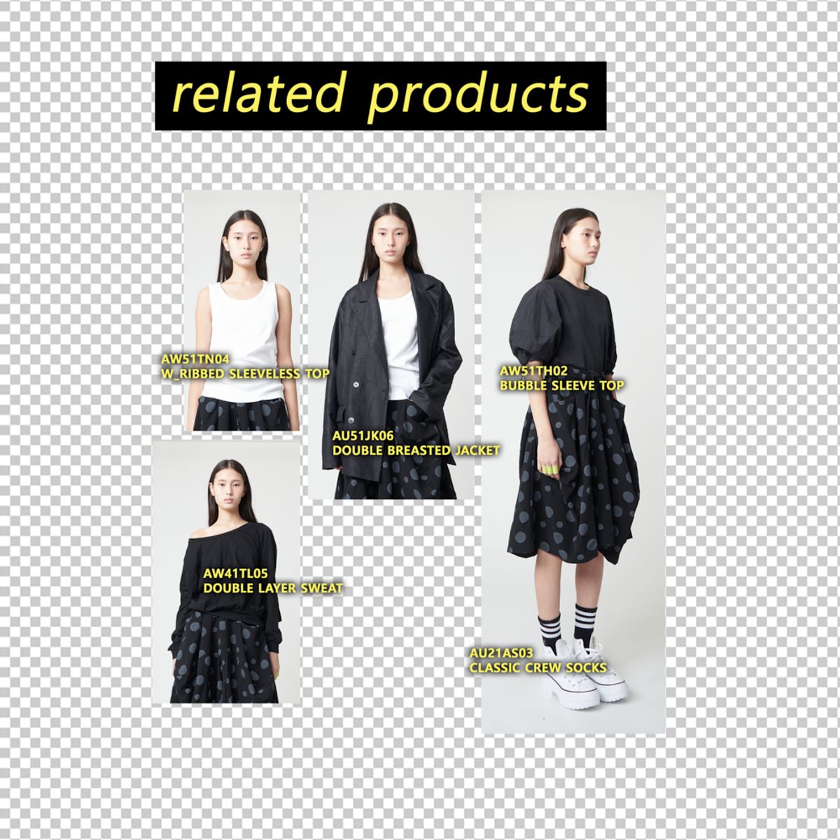 애스플래폼(ATHPLATFORM) AW51PT03 도트 버뮤다 팬츠_블랙