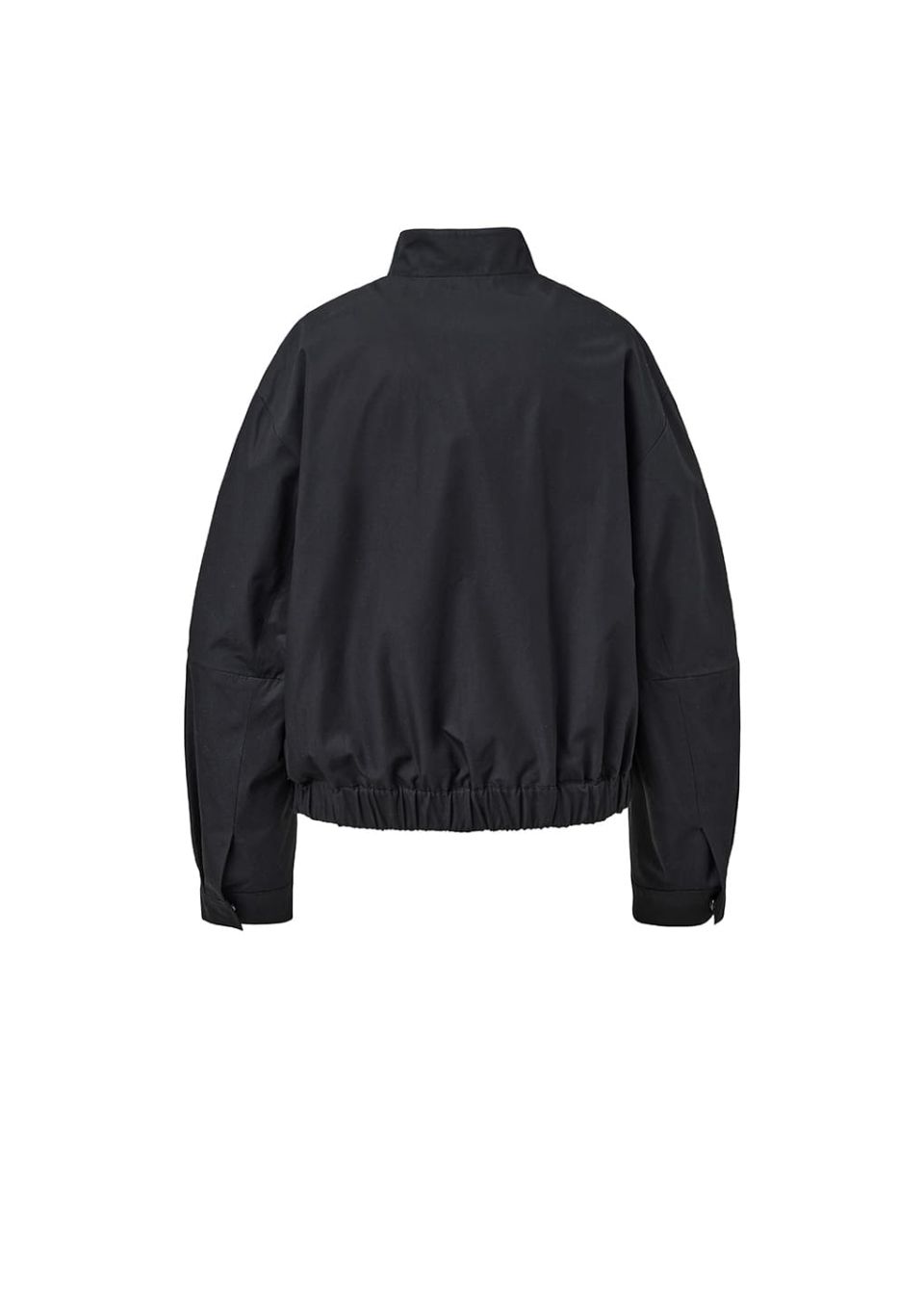【AMOMENTO】Taffeta Padded Raglan Jumper Amomento Taffeta Padded Jumper Black
