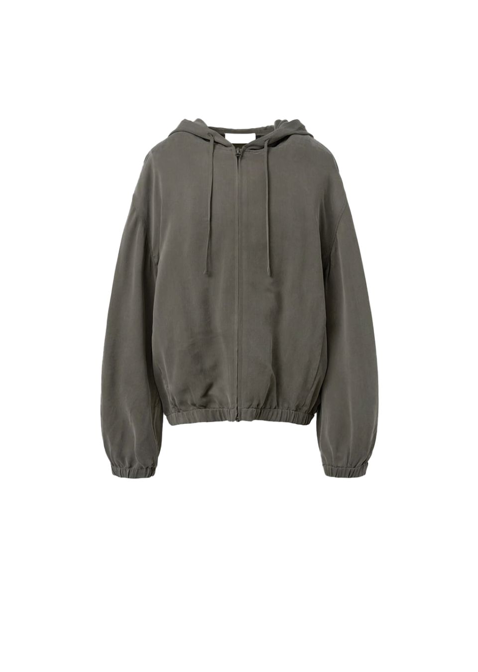 トップス AMOMENTO 24ss HOODED JUMPER Sheer Hooded Zip Up Jumper in Mint - Amomento | Afura Store