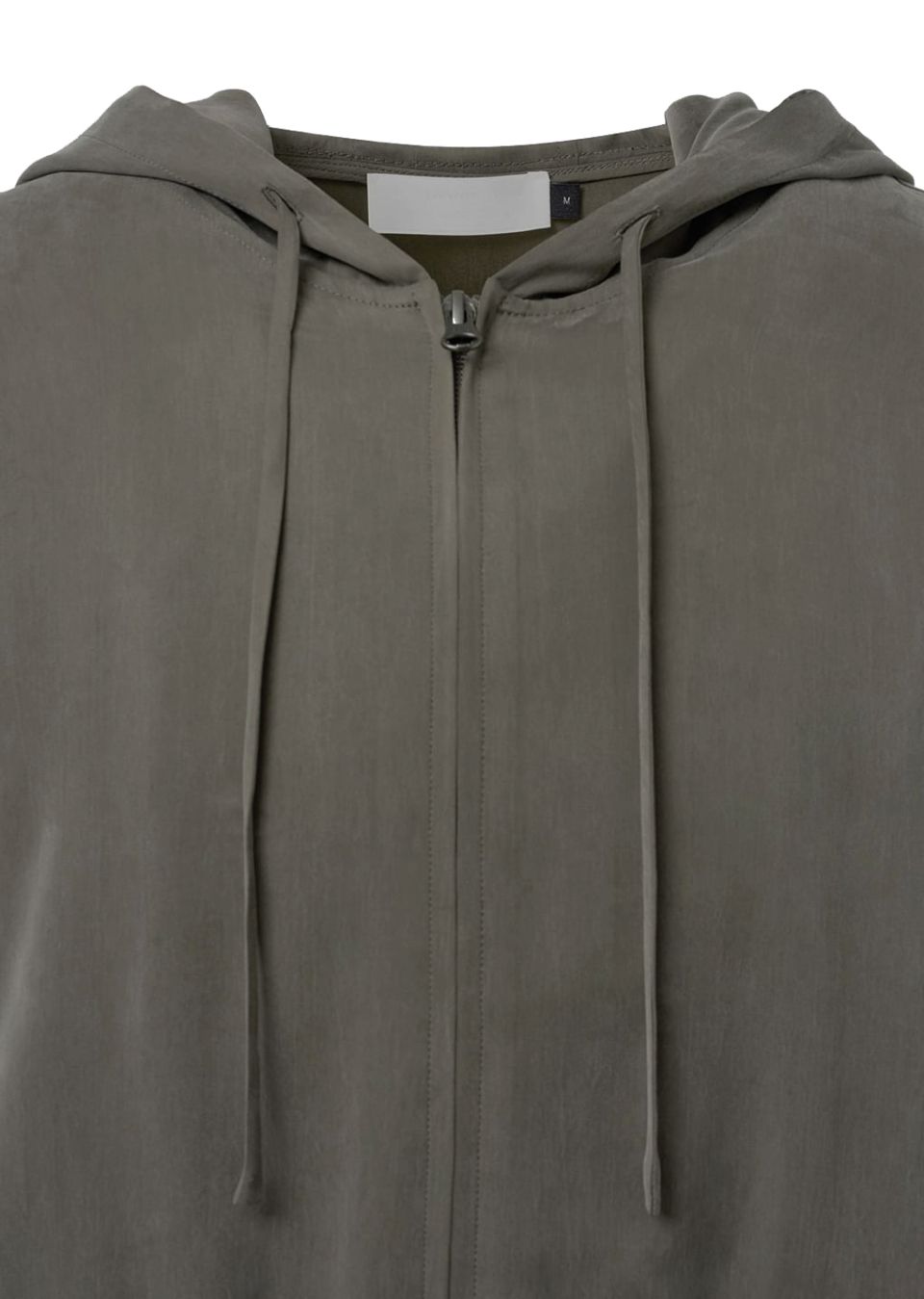 MUSINSA | AMOMENTO CUPRO HOOD ZIP-UP JUMPER (2COLORS)